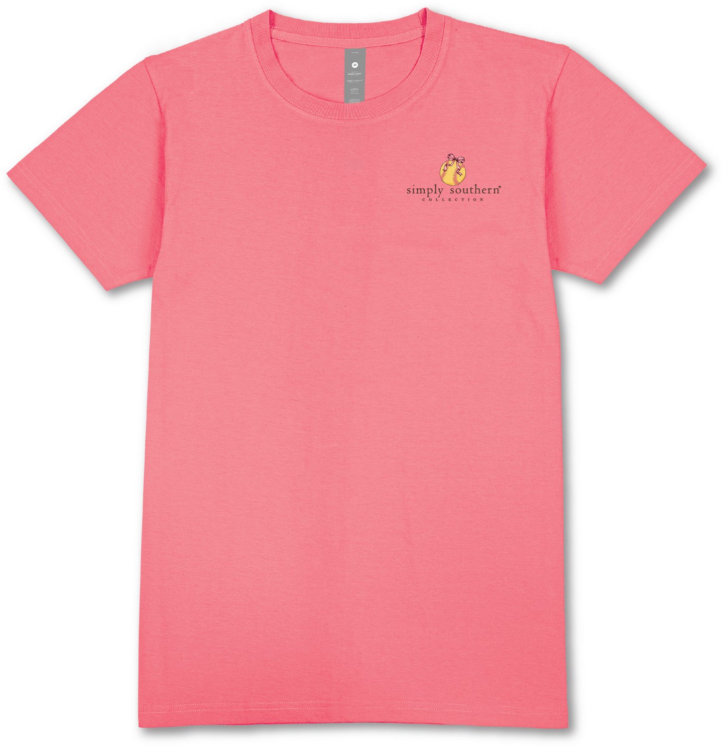 Simply Southern Girls' Softball Raised Graphic T-shirt - view number 2