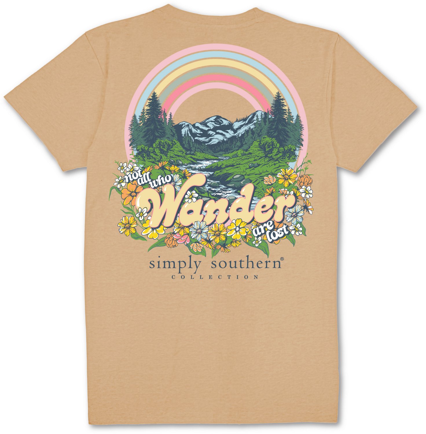 Simply Southern Girls' Wander Graphic T-shirt - view number 3