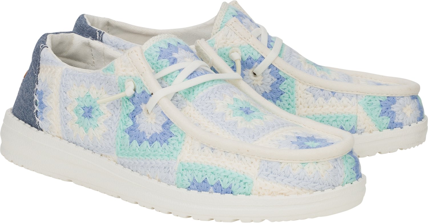 HEYDUDE Wendy Cottage Crochet Slip-On Shoes - view number 3