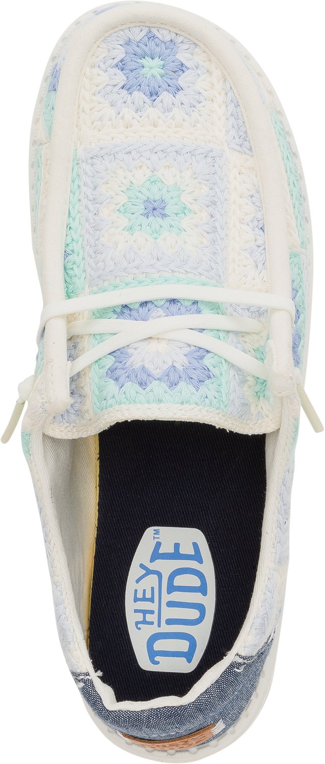 HEYDUDE Wendy Cottage Crochet Slip-On Shoes - view number 7