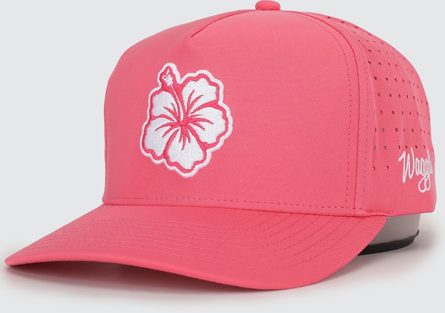 Waggle Men's Hibiscus Snapback Hat - view number 2