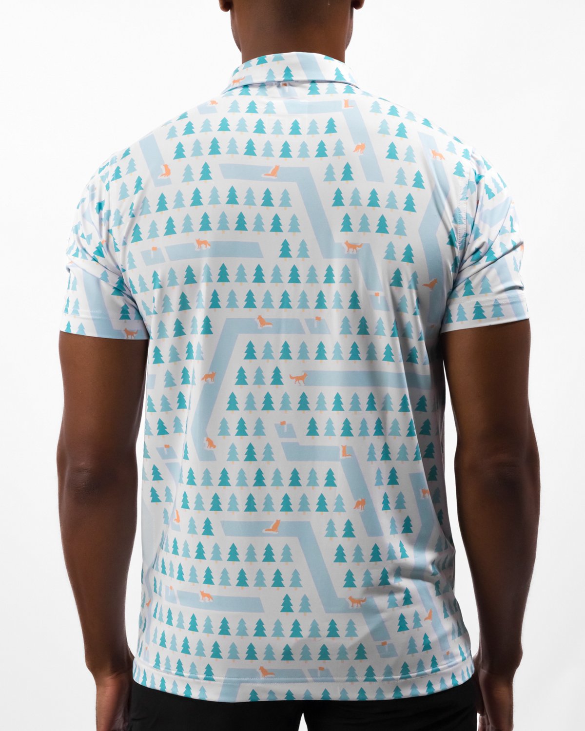 Waggle Men's Fox Holes Polo Shirt - view number 2
