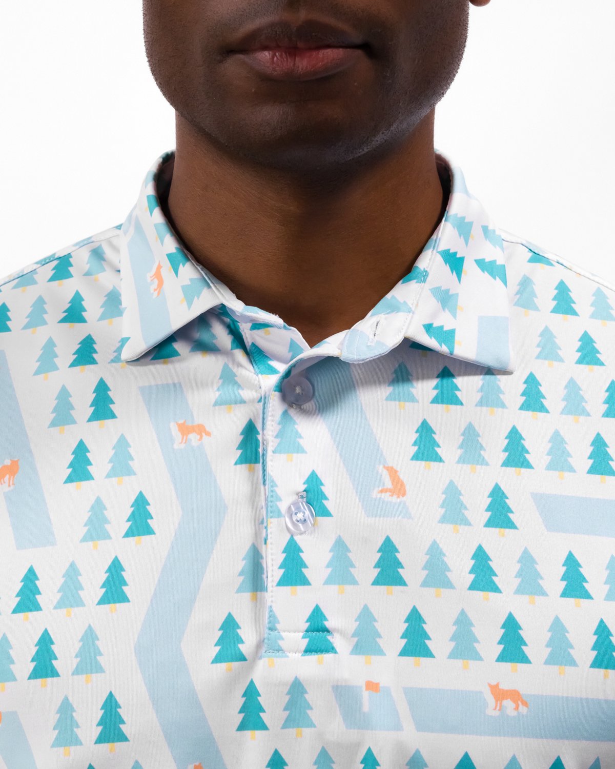 Waggle Men's Fox Holes Polo Shirt - view number 4