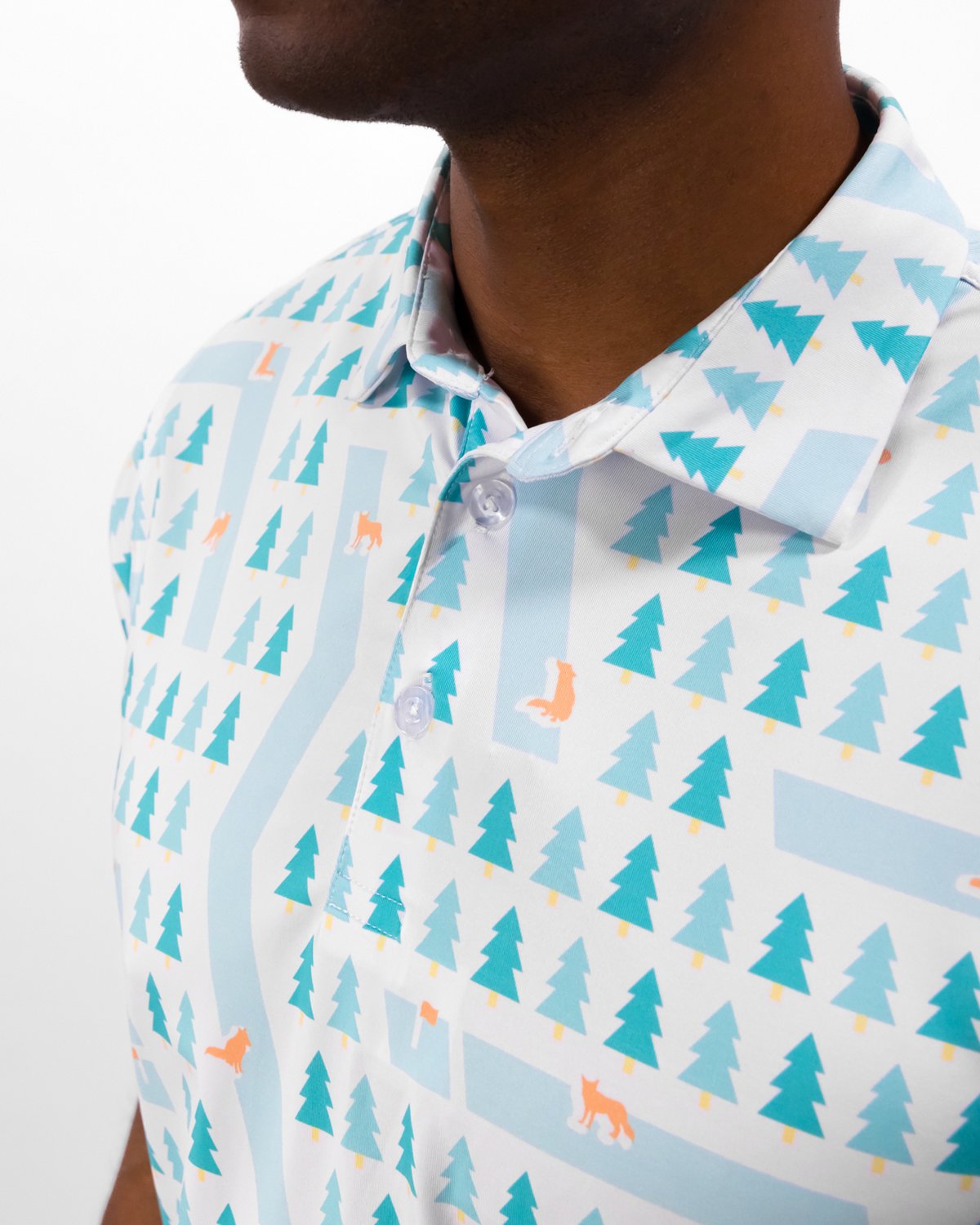 Waggle Men's Fox Holes Polo Shirt - view number 5