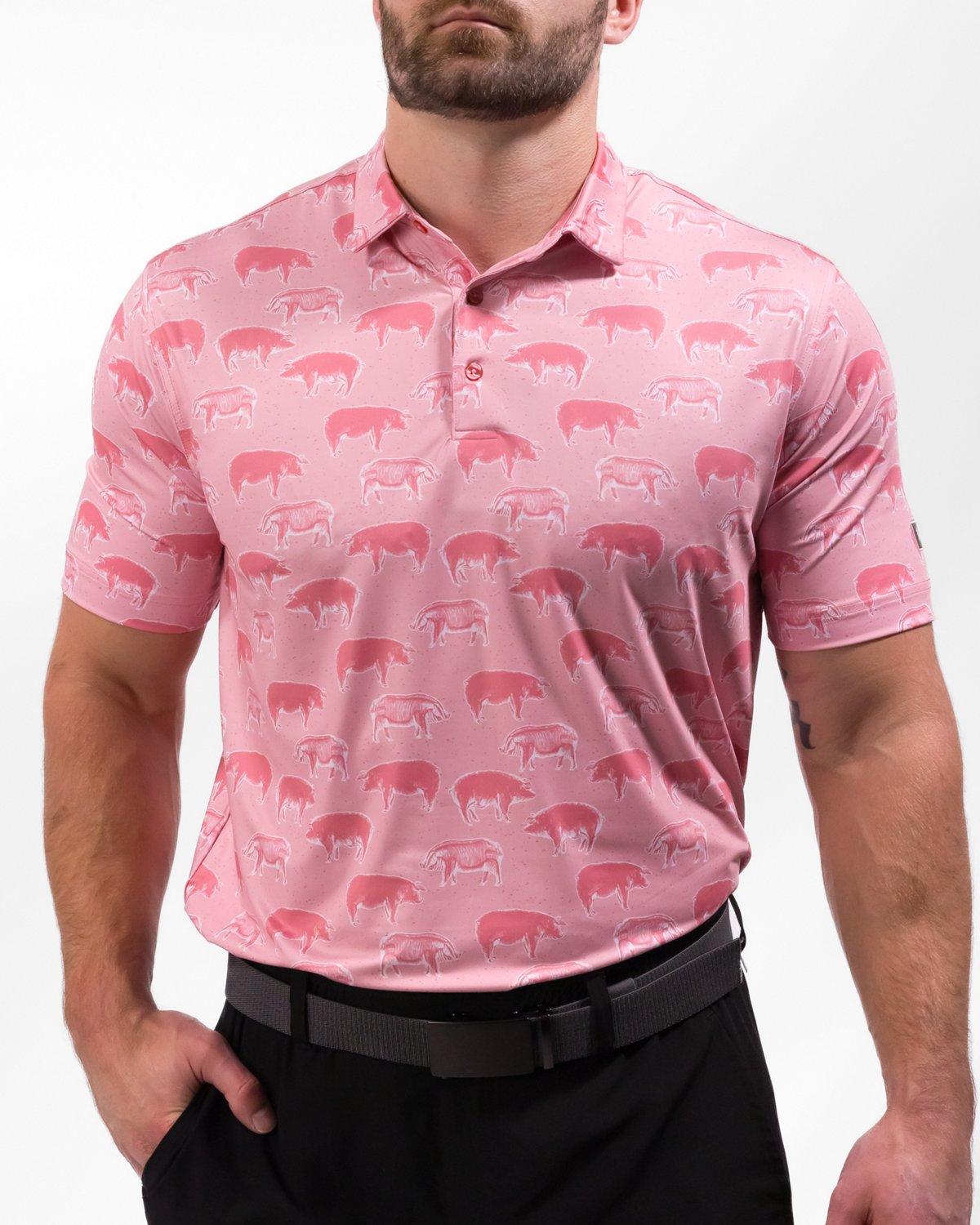 Waggle Men's Hog Heaven Polo Shirt - view number 3