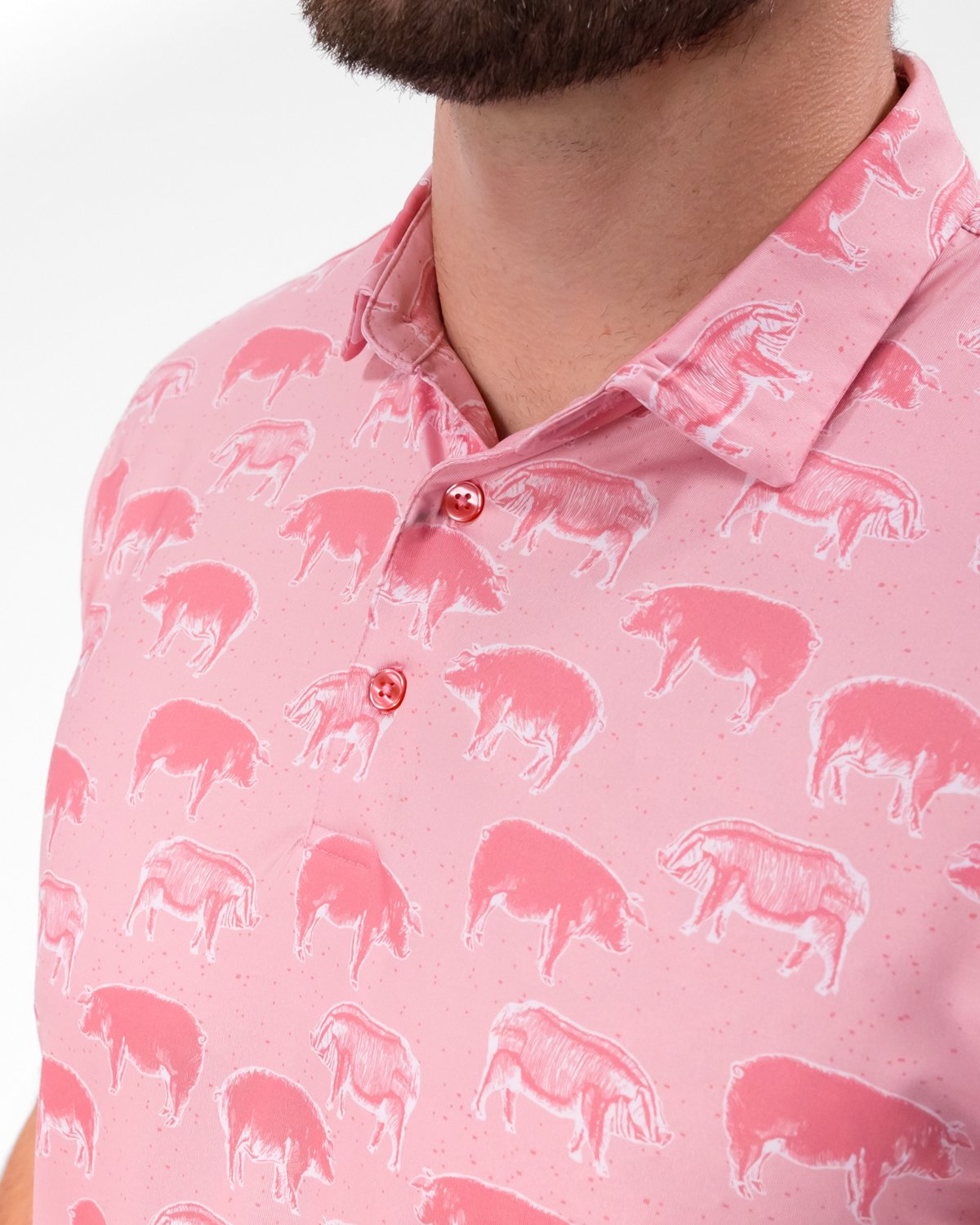 Waggle Men's Hog Heaven Polo Shirt - view number 5