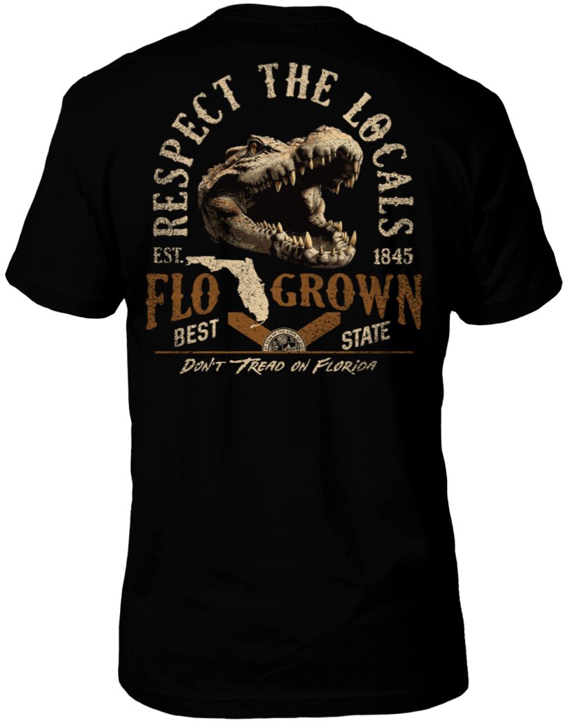 FLOGROWN Men's Respect the Locals T-shirt - view number 2