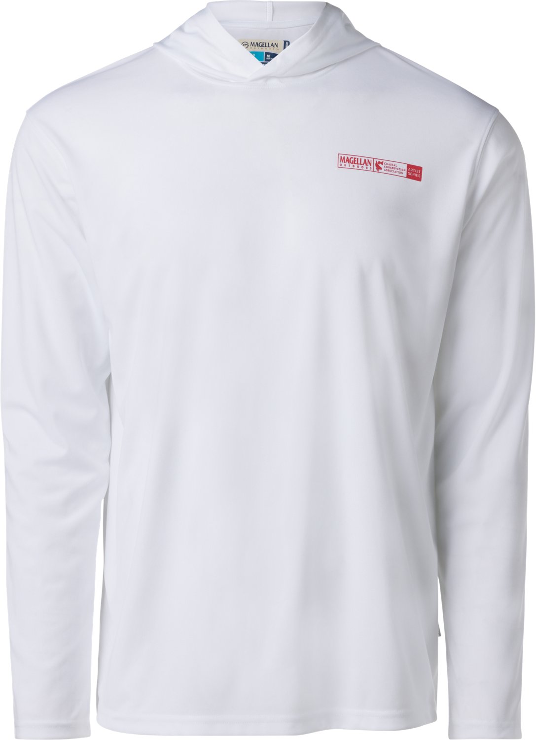 Magellan Outdoors Men's Coastal Conservation Association Artist Series Redfish Hunt Long Sleeve Hoodie                           - view number 2