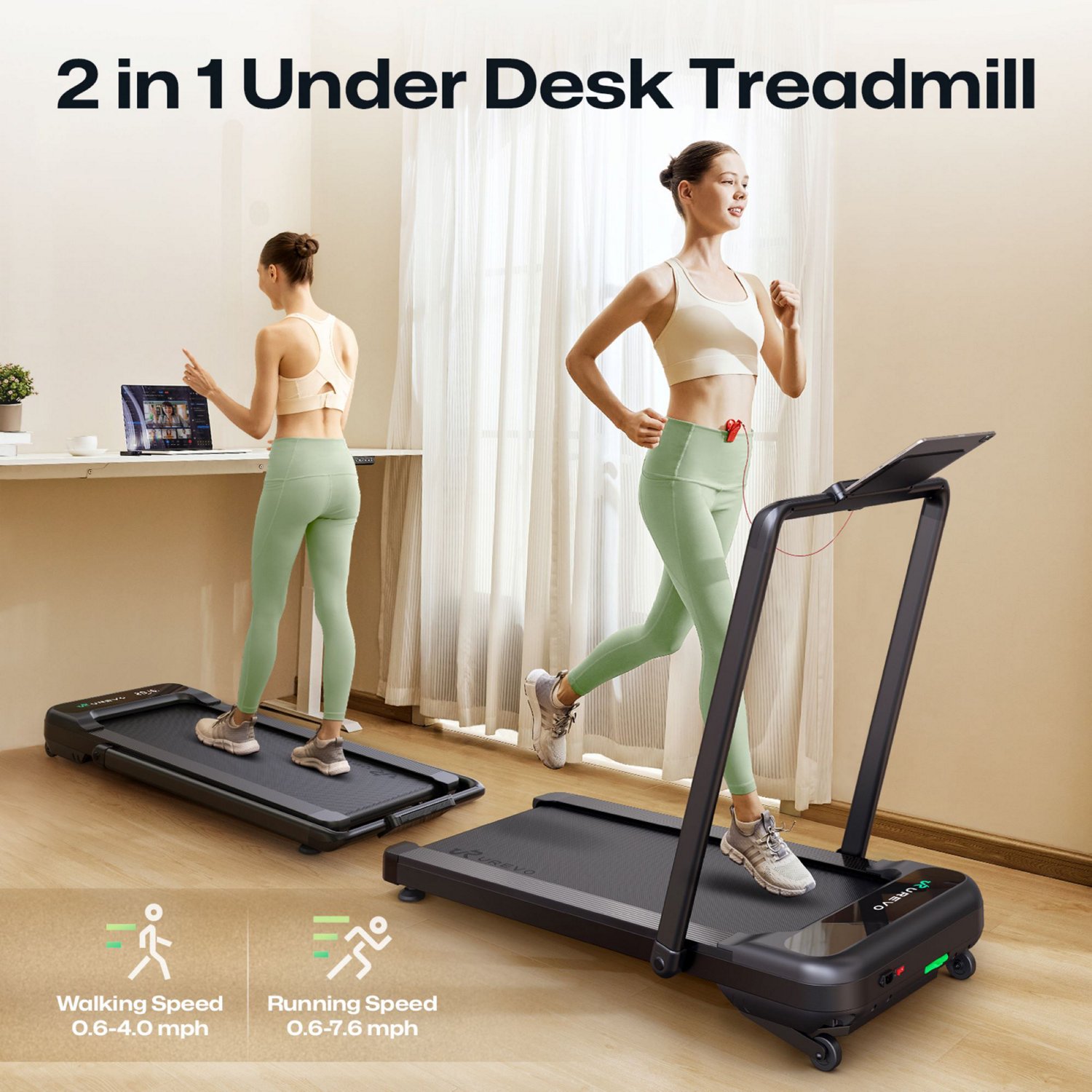 UREVO Strol 2S Pro Treadmill - view number 3