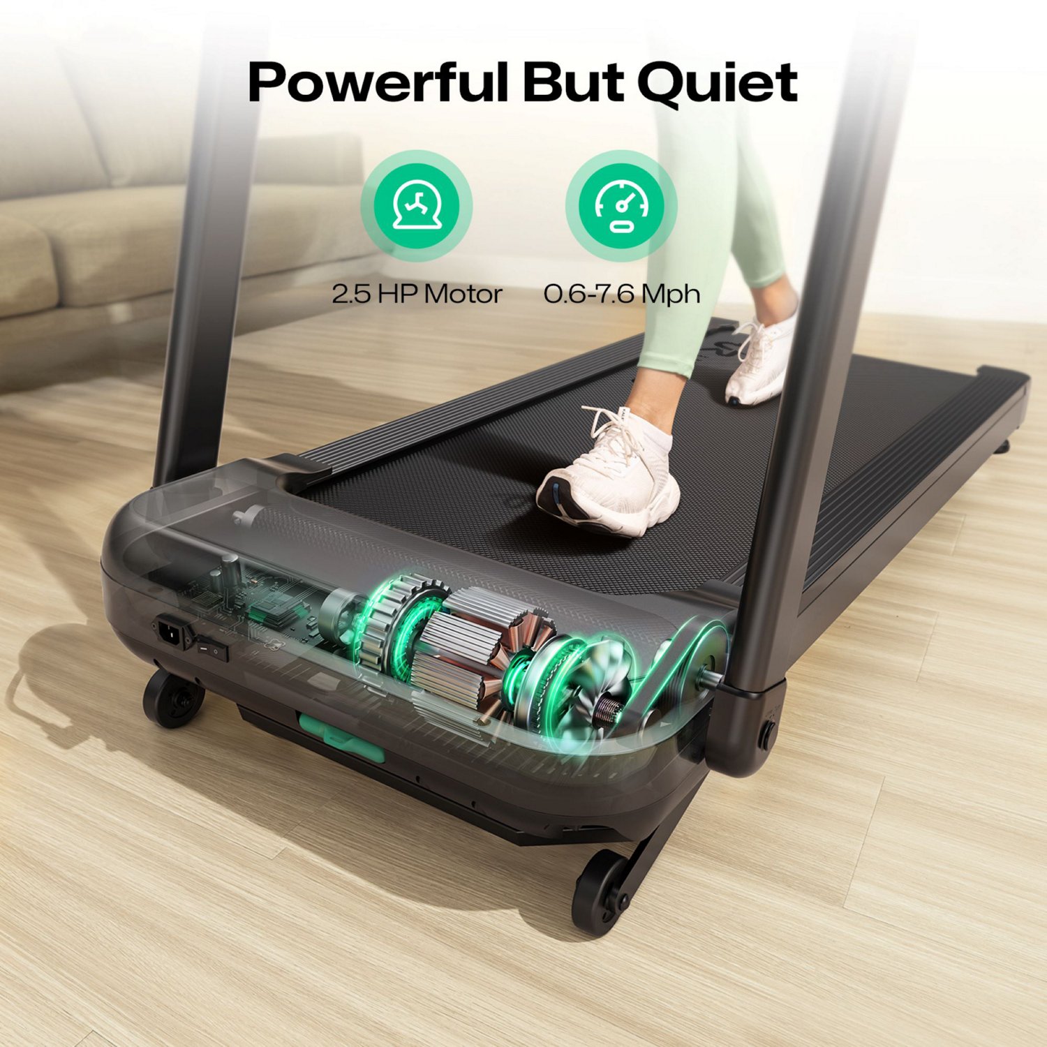 UREVO Foldi 3S Treadmill - view number 8