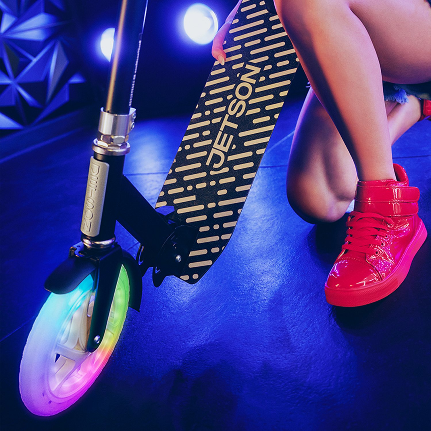 Jetson Galaxy Big-Wheel Light-Up Kick Scooter - view number 6