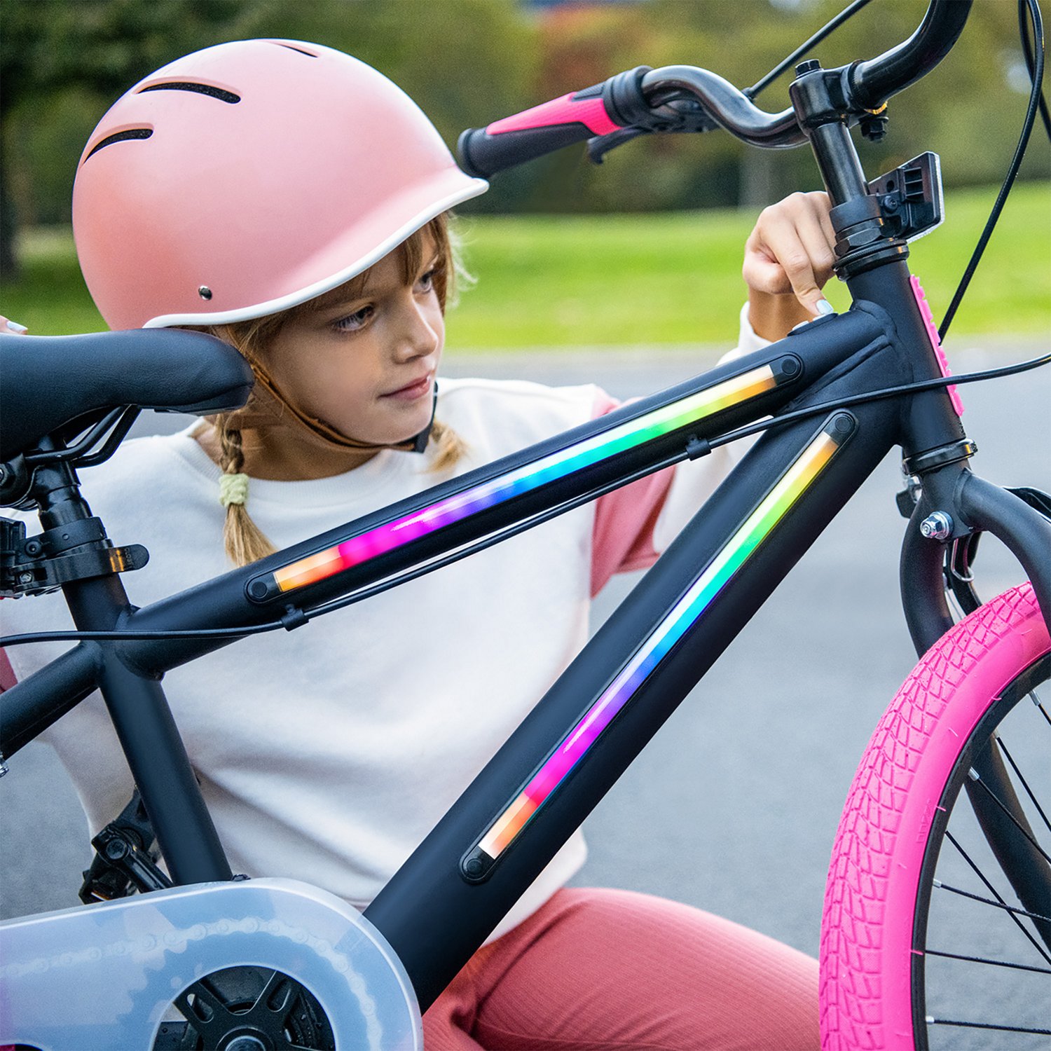 Jetson Kids' Light Rider 20 in Light-Up Bike - view number 7