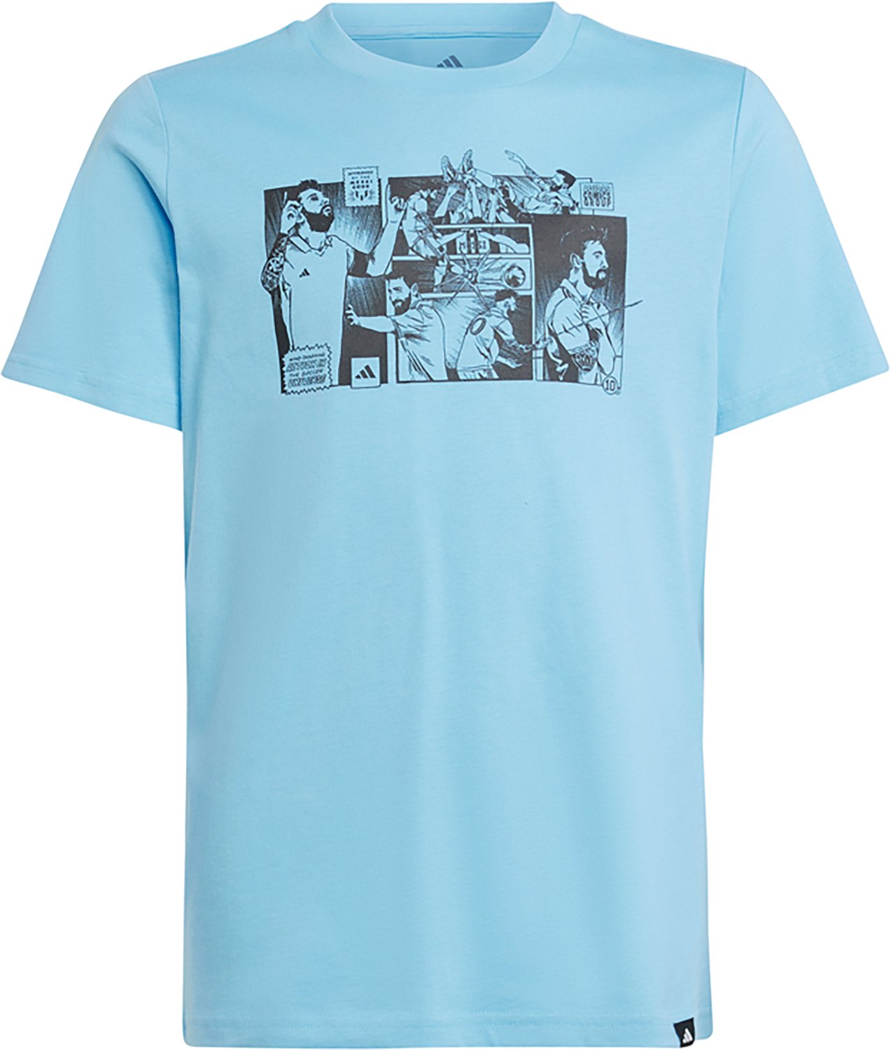 adidas Boys' Messi Icon Graphic T-shirt - view number 4