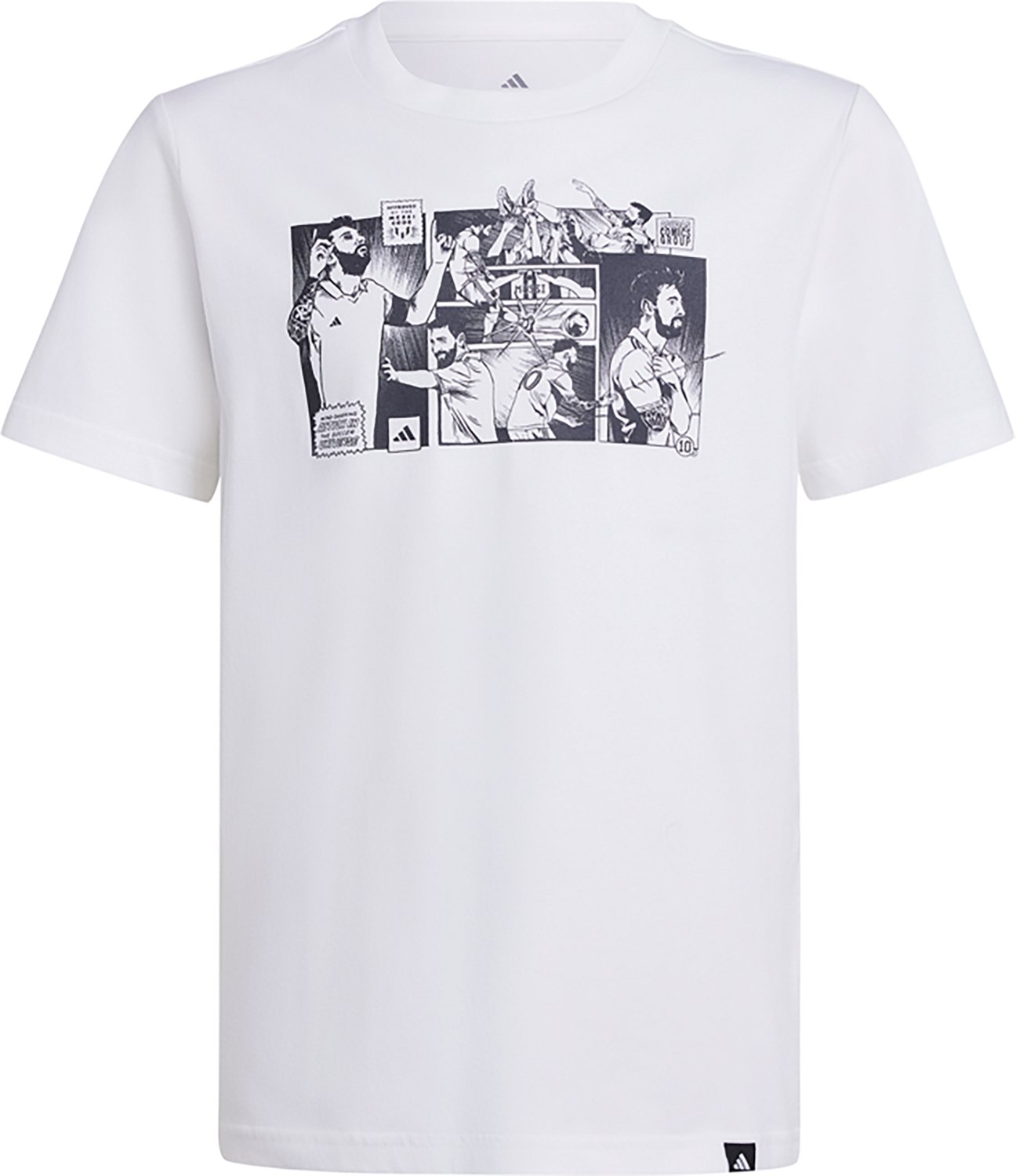 adidas Boys' Messi Icon Graphic T-shirt - view number 5