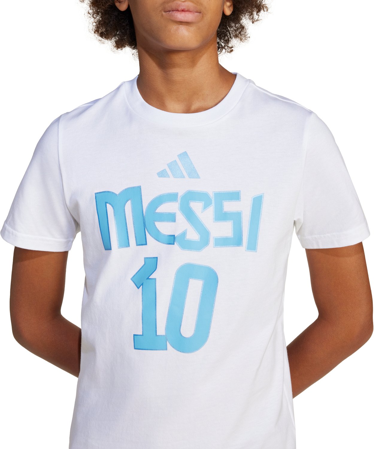 adidas Boys' Messi Name and Number Graphic t-shirt - view number 3
