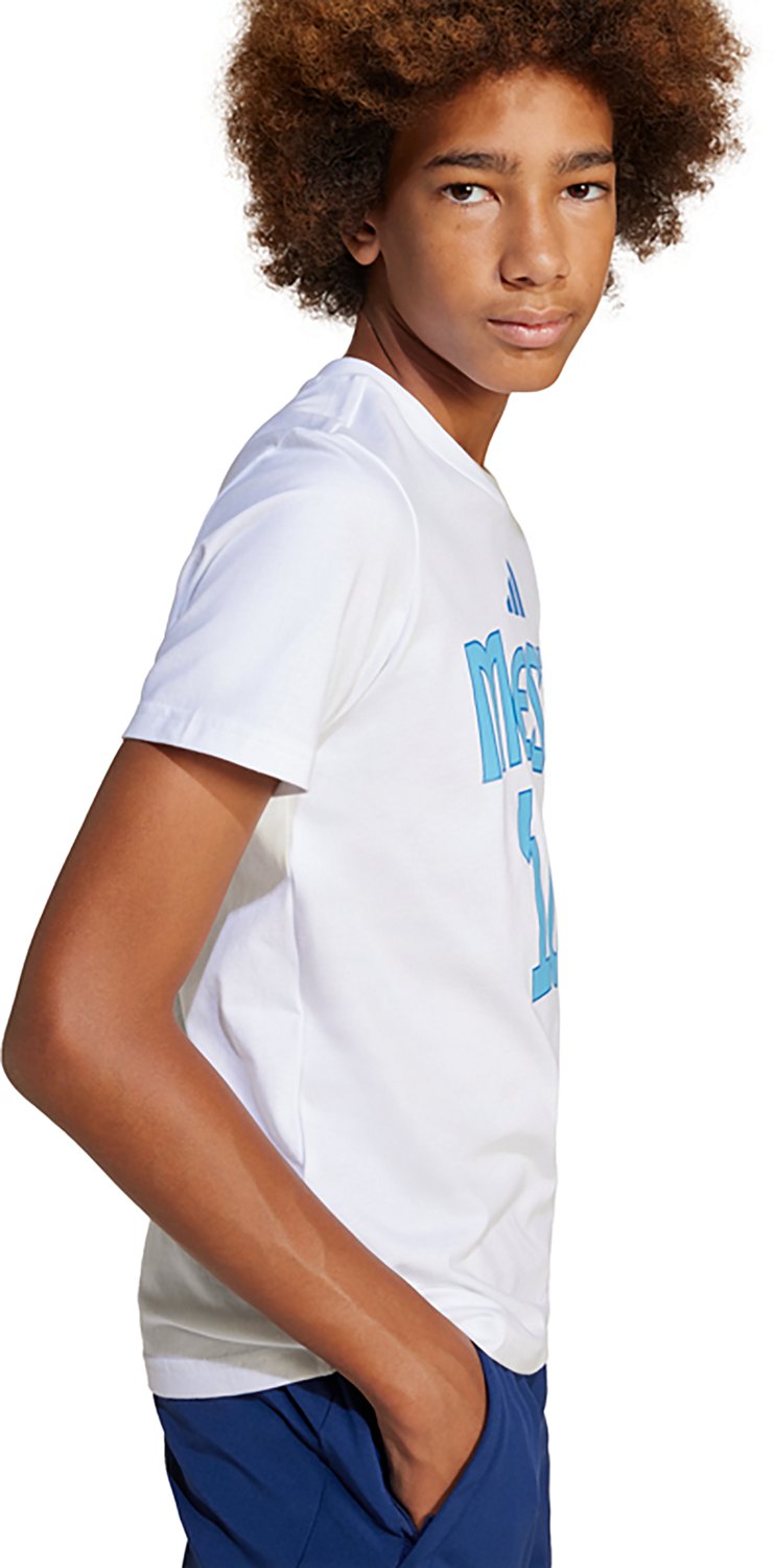 adidas Boys' Messi Name and Number Graphic t-shirt - view number 4