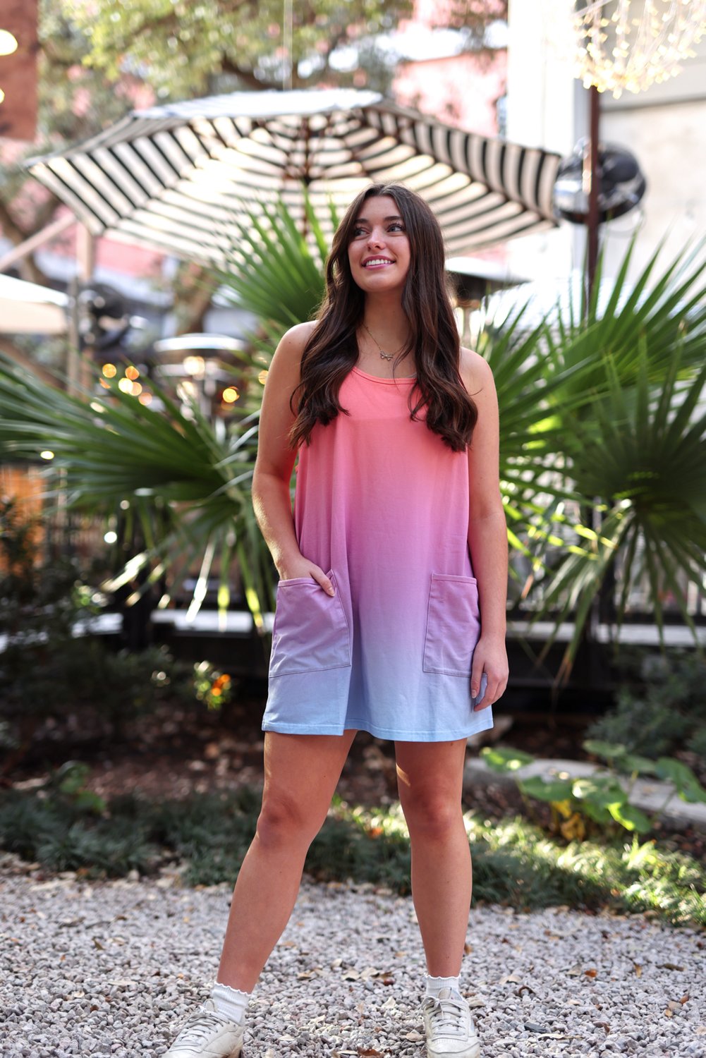 Jadelynn Brooke Women's On The Go Dip Dye Shorts Dress - view number 2