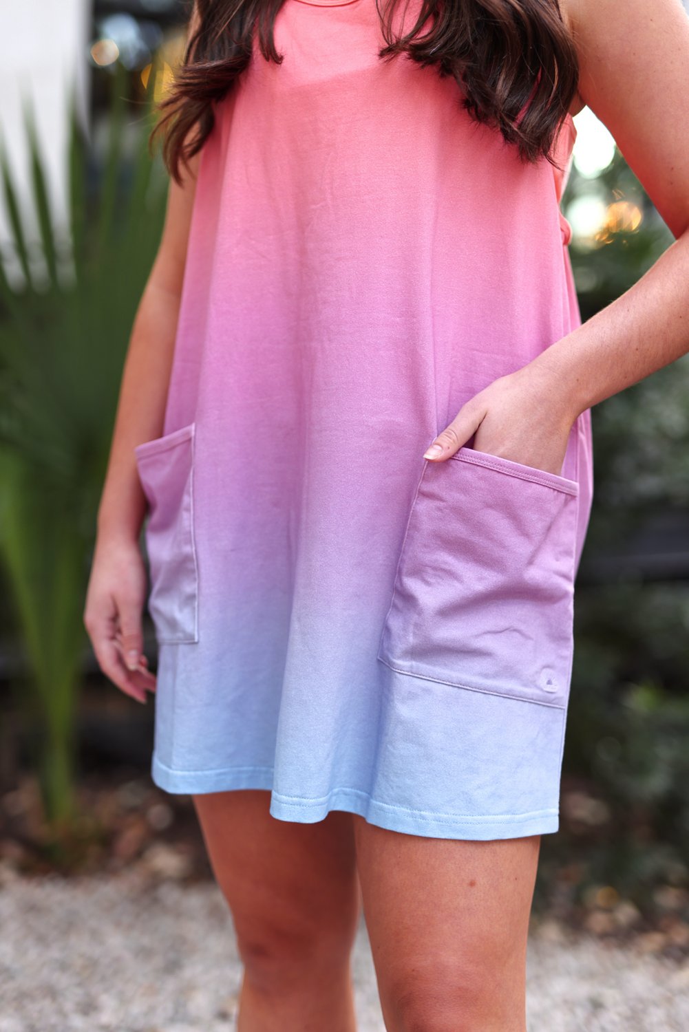 Jadelynn Brooke Women's On The Go Dip Dye Shorts Dress - view number 3