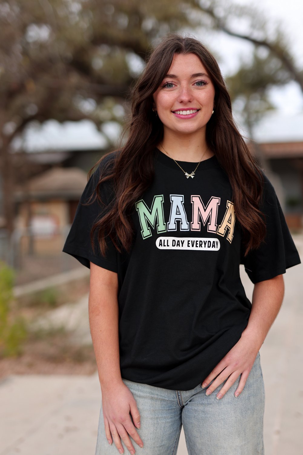 Jadelynn Brooke Women's Mama All Day Short Sleeve T-shirt                                                                        - view number 3