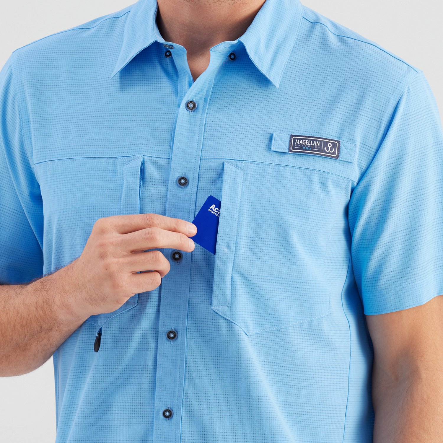 Magellan Outdoors Men's Pro Jacob Wheeler Angler Short Sleeve Shirt                                                              - view number 4