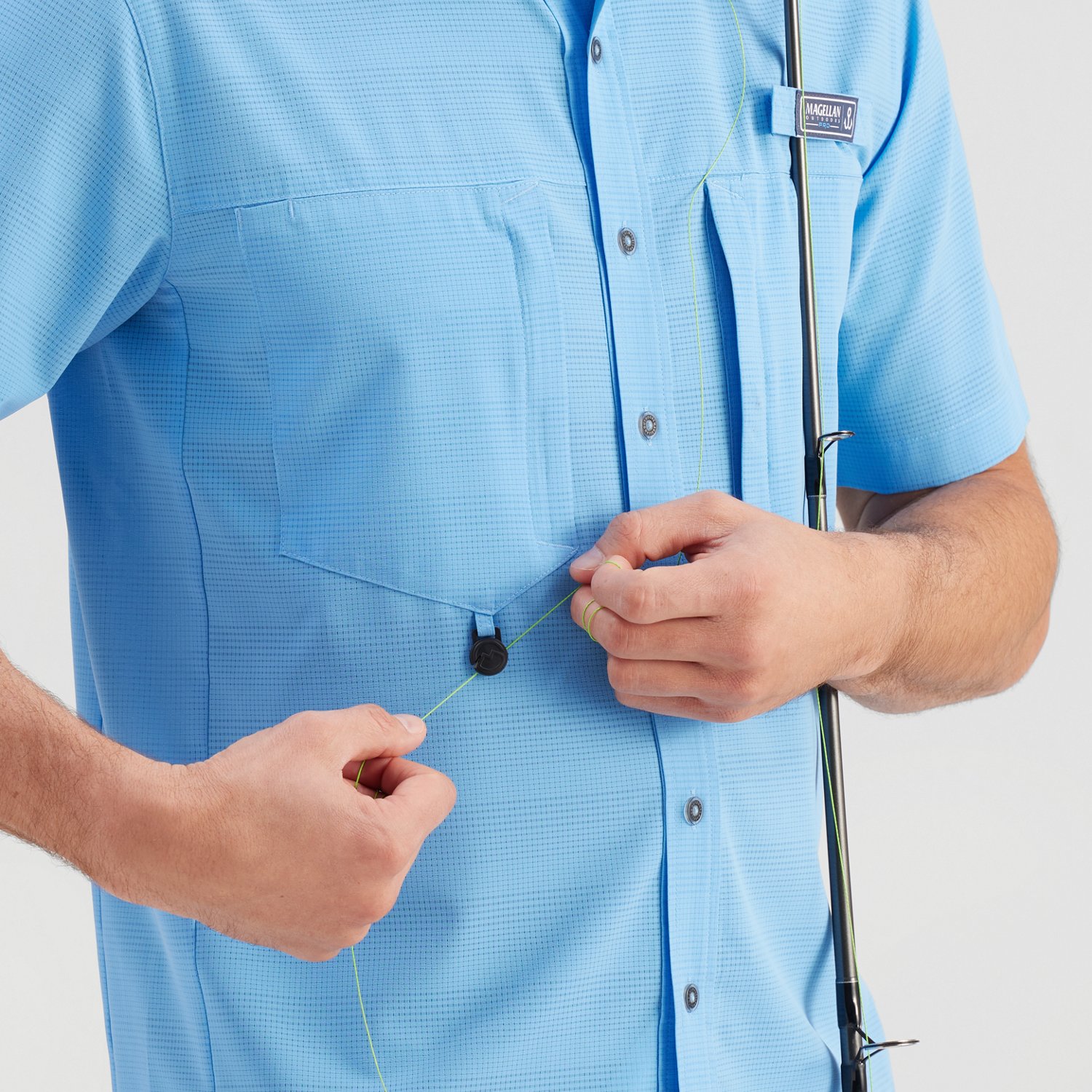 Magellan Outdoors Men's Pro Jacob Wheeler Angler Short Sleeve Shirt                                                              - view number 5