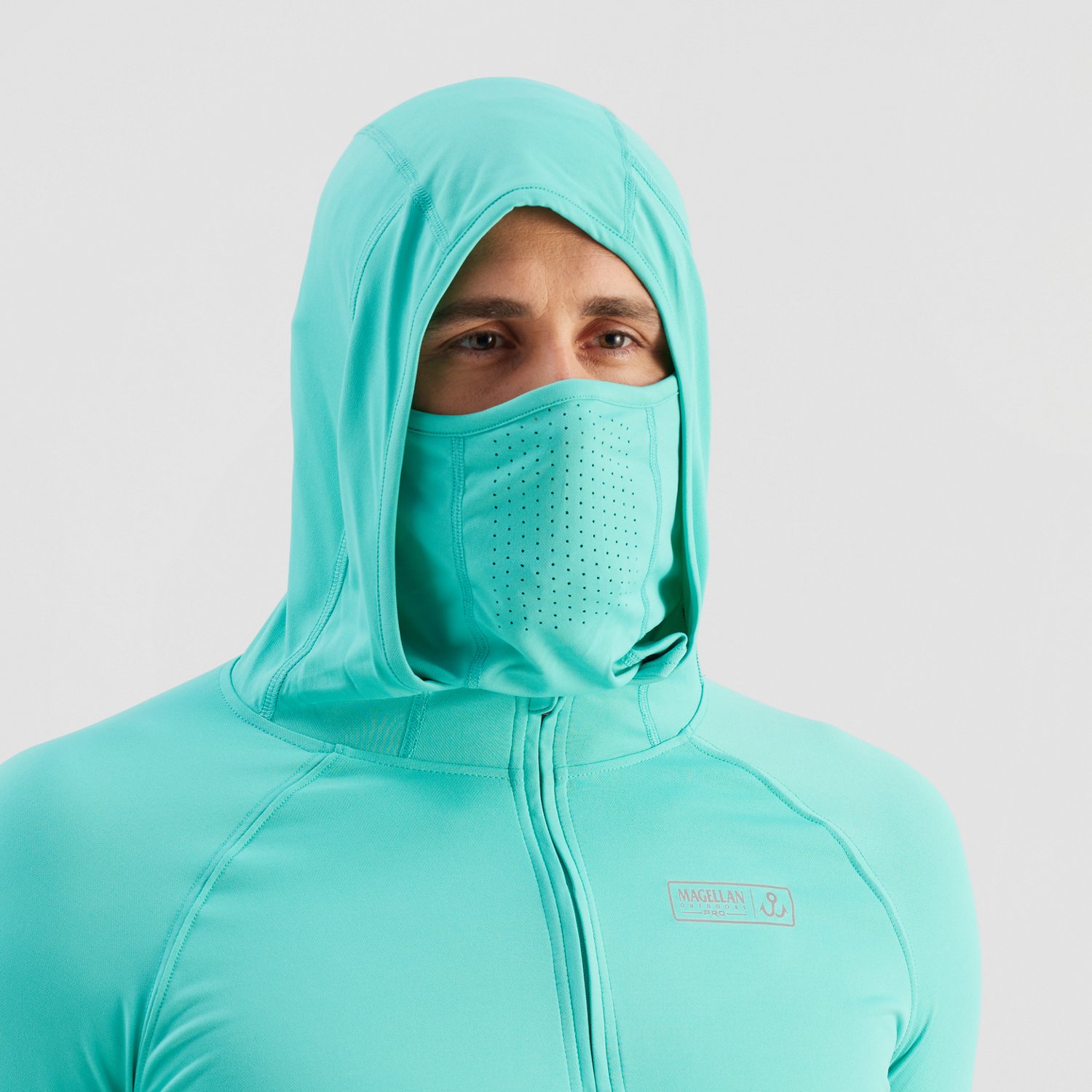Magellan Outdoors Men's Pro Jacob Wheeler Angler Gaiter Hoodie                                                                   - view number 4