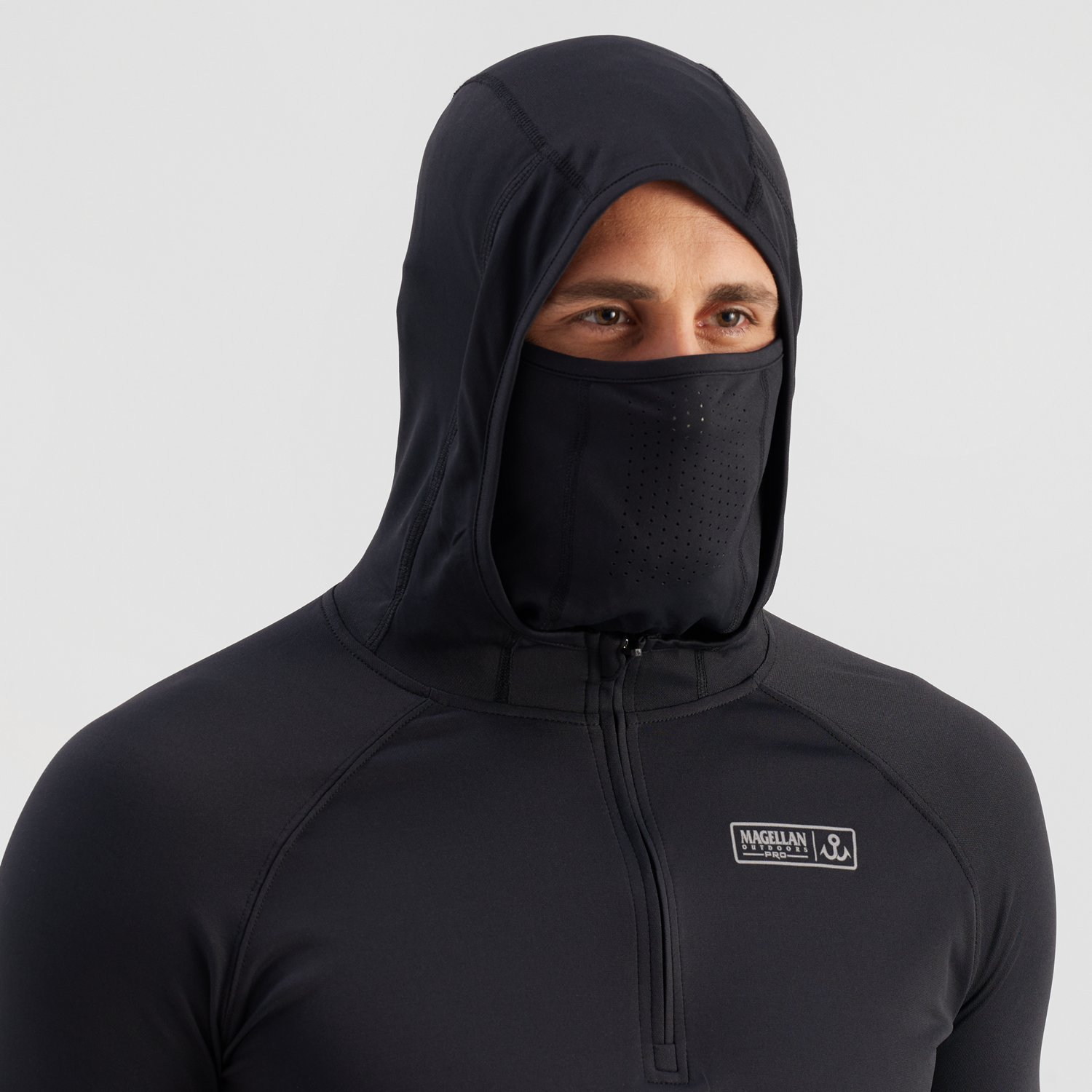 Magellan Outdoors Men's Pro Jacob Wheeler Angler Gaiter Hoodie                                                                   - view number 4