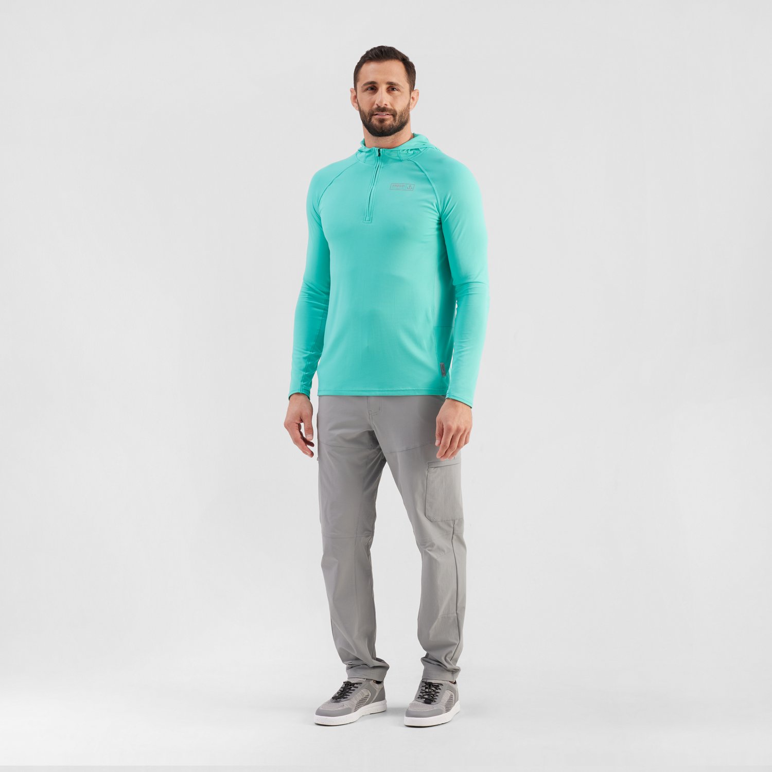 Magellan Outdoors Men's Pro Jacob Wheeler Angler Gaiter Hoodie                                                                   - view number 2