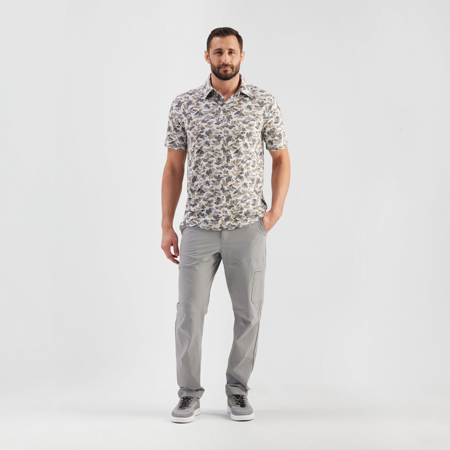 Magellan Outdoors Men's Pro Jacob Wheeler Angler Printed Polo Shirt                                                              - view number 2