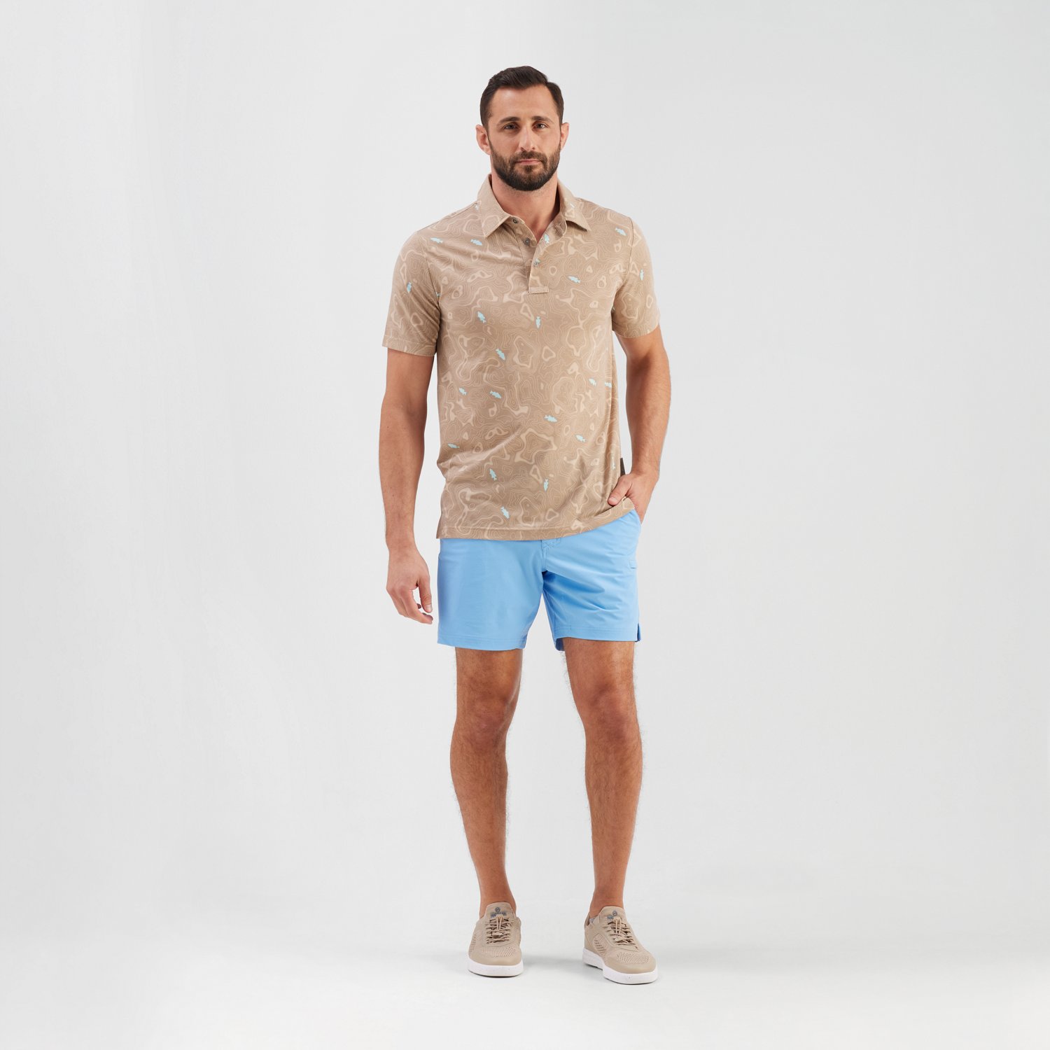 Magellan Outdoors Men's Pro Jacob Wheeler Angler Printed Polo Shirt                                                              - view number 2