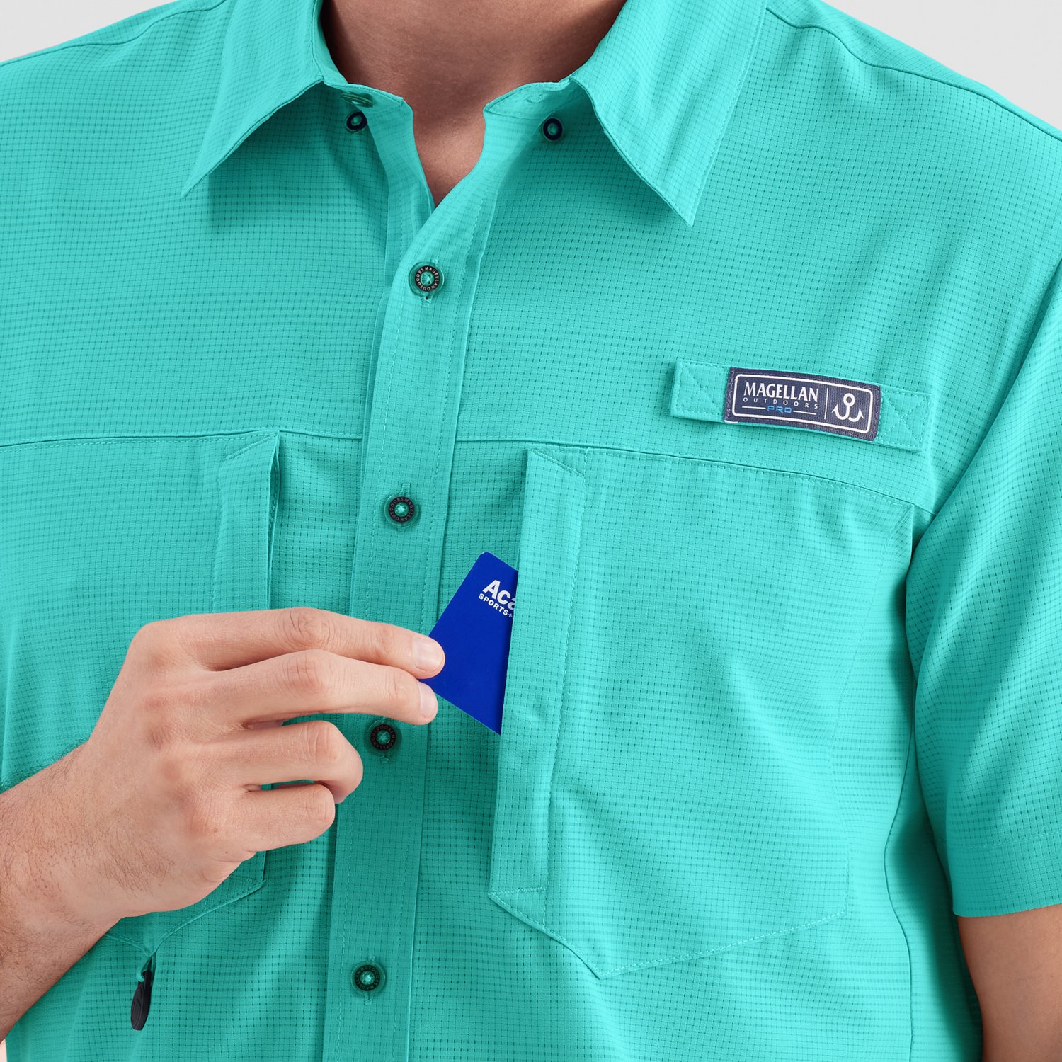 Magellan Outdoors Men's Pro Jacob Wheeler Angler Short Sleeve Shirt                                                              - view number 4