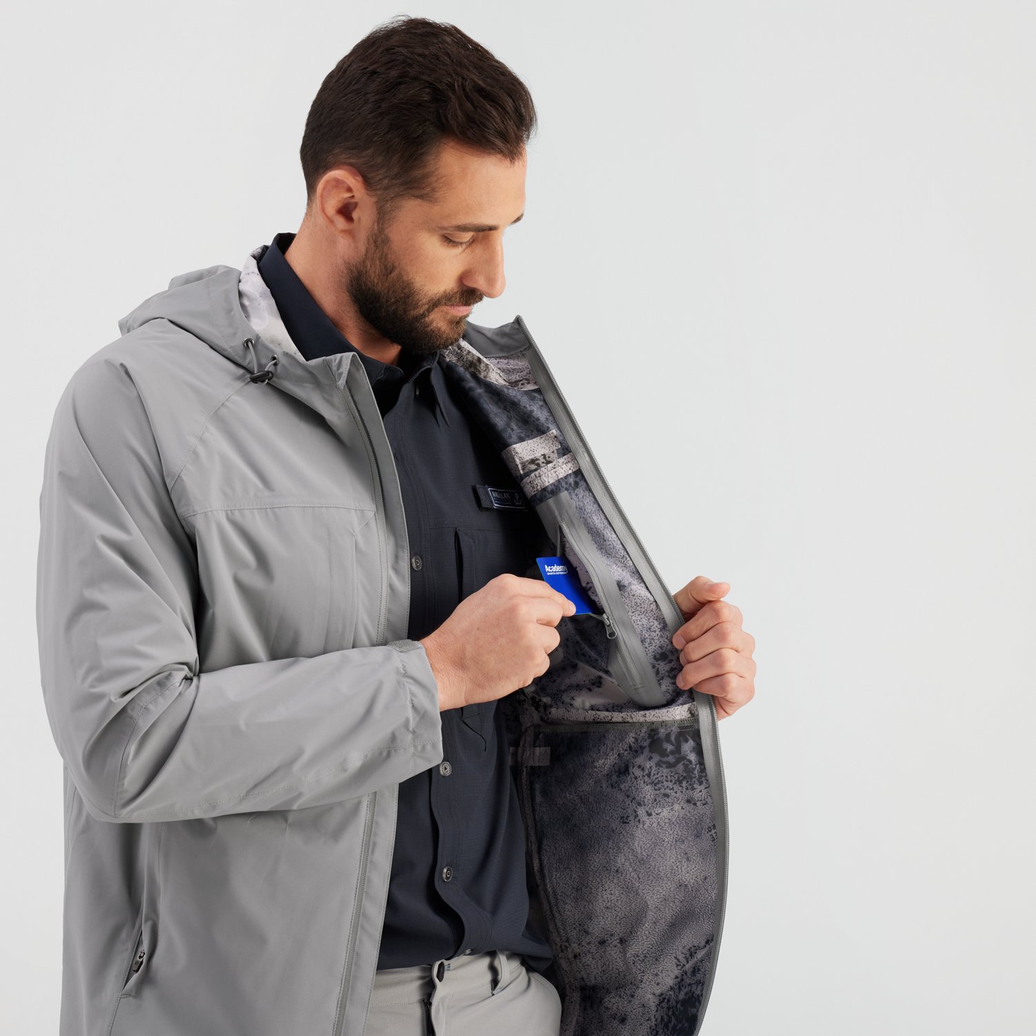 Magellan Outdoors Men's Pro Jacob Wheeler Angler Technical Rainbreaker - view number 7