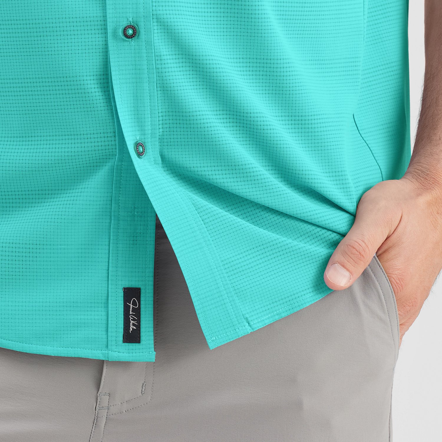 Magellan Outdoors Men's Pro Jacob Wheeler Angler Short Sleeve Shirt                                                              - view number 7