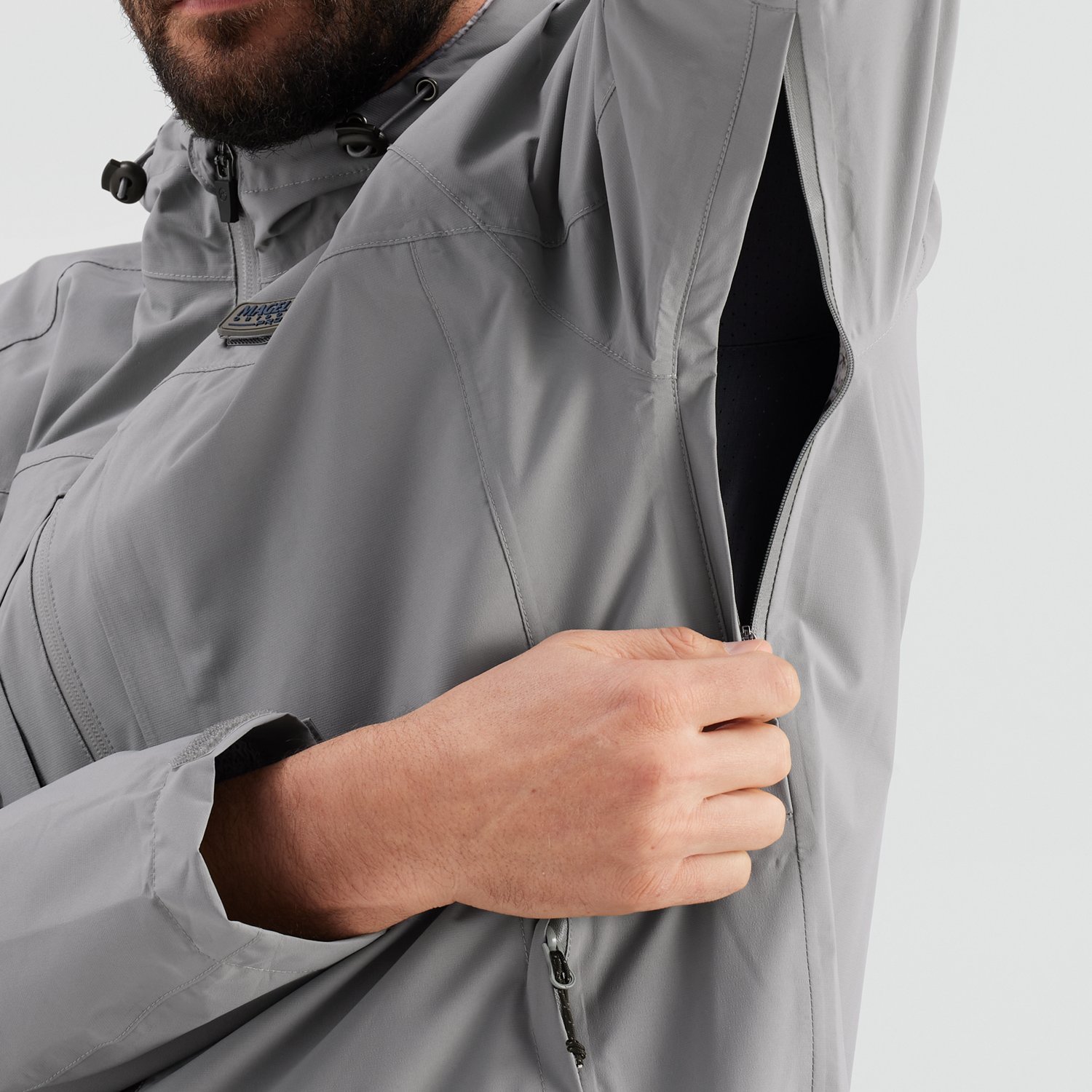 Magellan Outdoors Men's Pro Jacob Wheeler Angler Technical Rainbreaker - view number 4