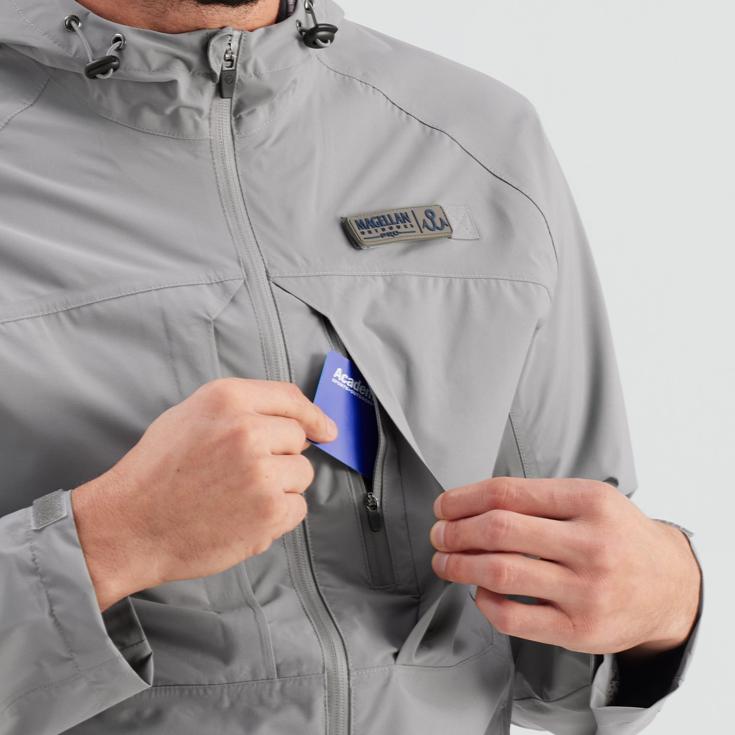 Magellan Outdoors Men's Pro Jacob Wheeler Angler Technical Rainbreaker - view number 8