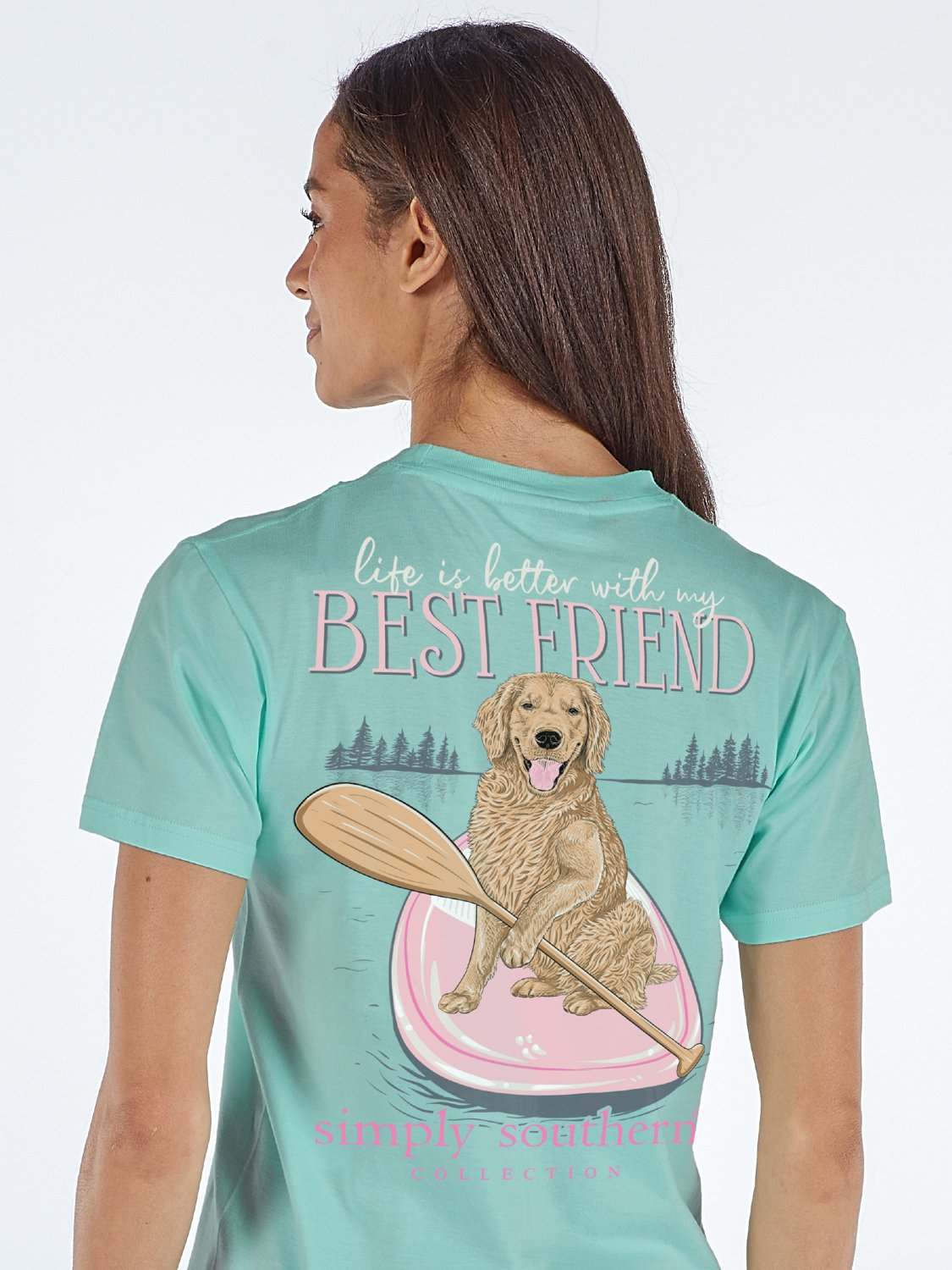 Simply Southern Women's Sup Dog Short Sleeve T-shirt