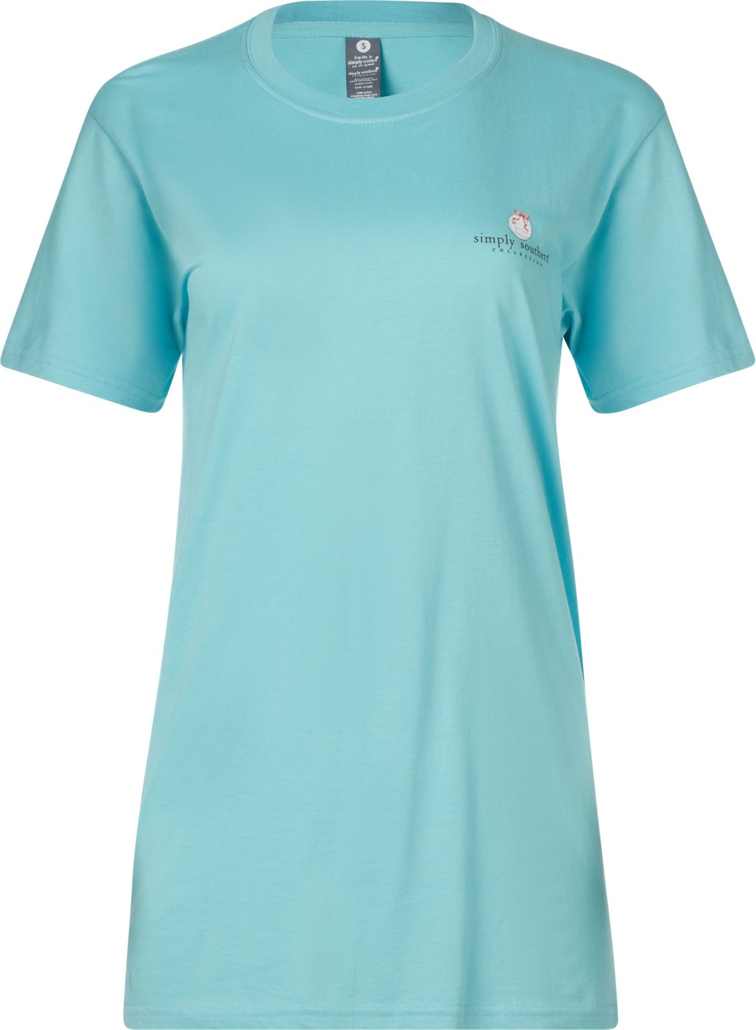 Simply Southern Women's Volleyball Mom Short Sleeve T-shirt                                                                      - view number 3