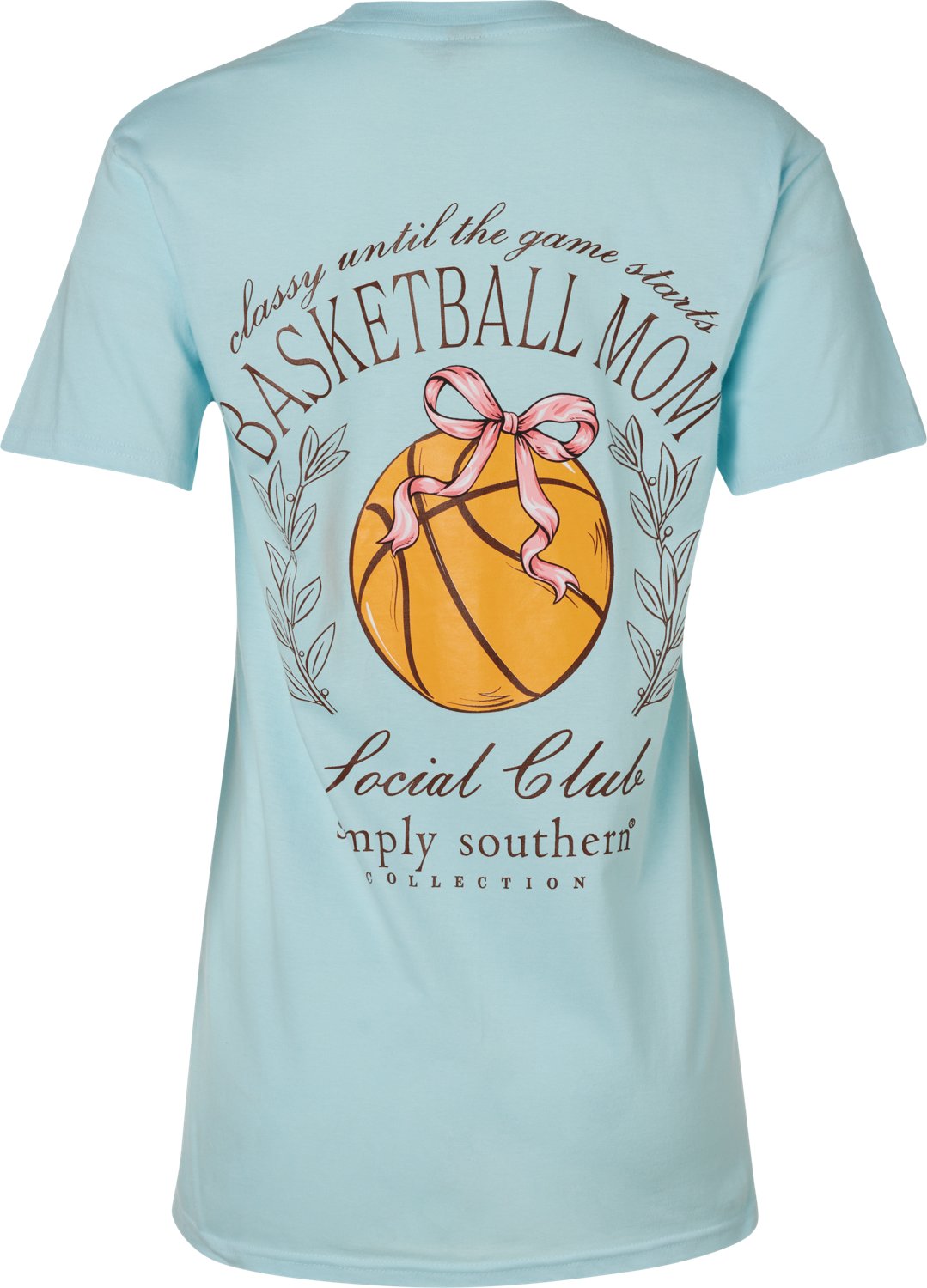 Simply Southern Women's Basketball Mom Short Sleeve T-shirt - view number 2