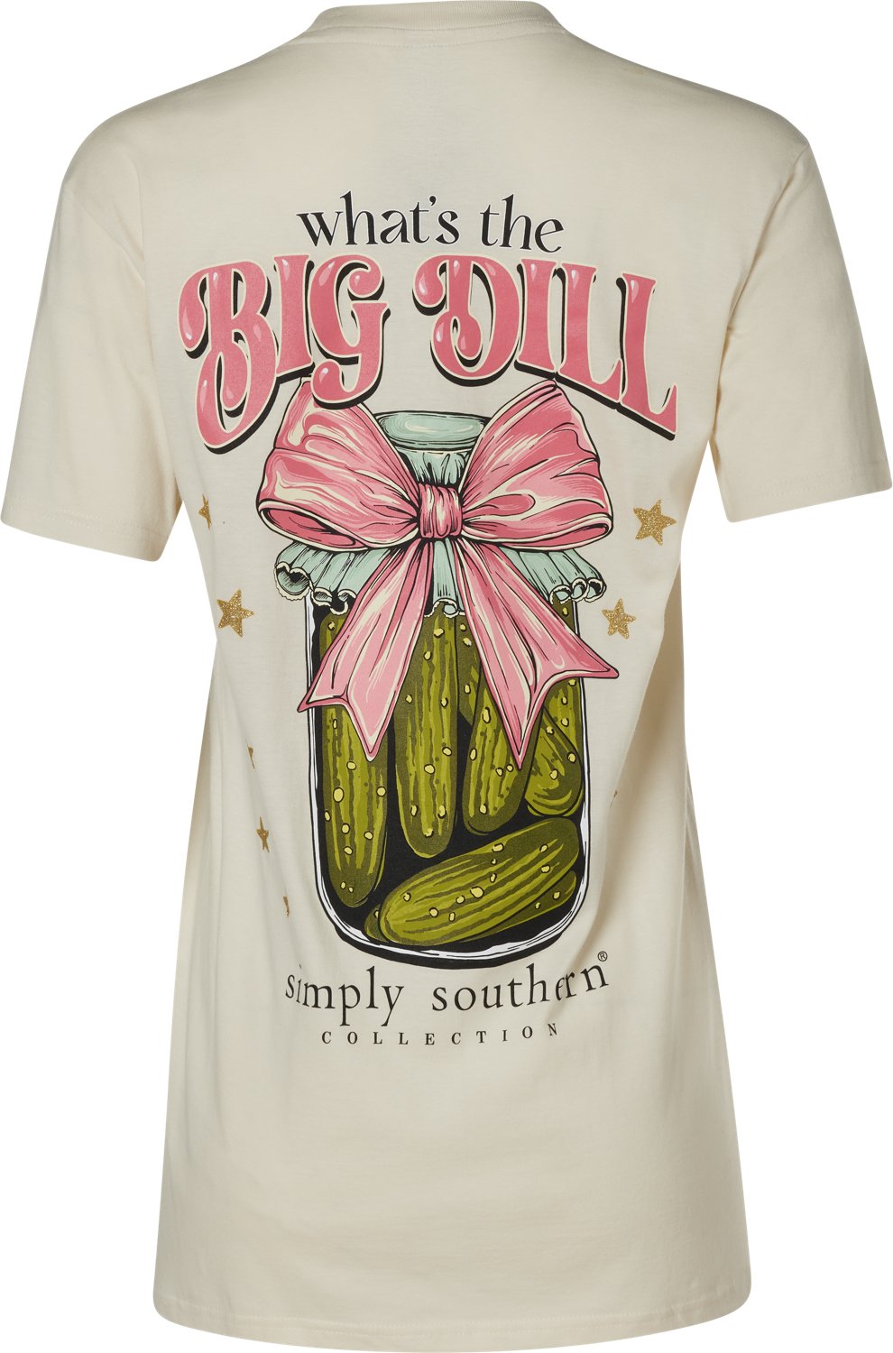 Simply Southern Women's What's The Big Dill Short Sleeve T-shirt - view number 2