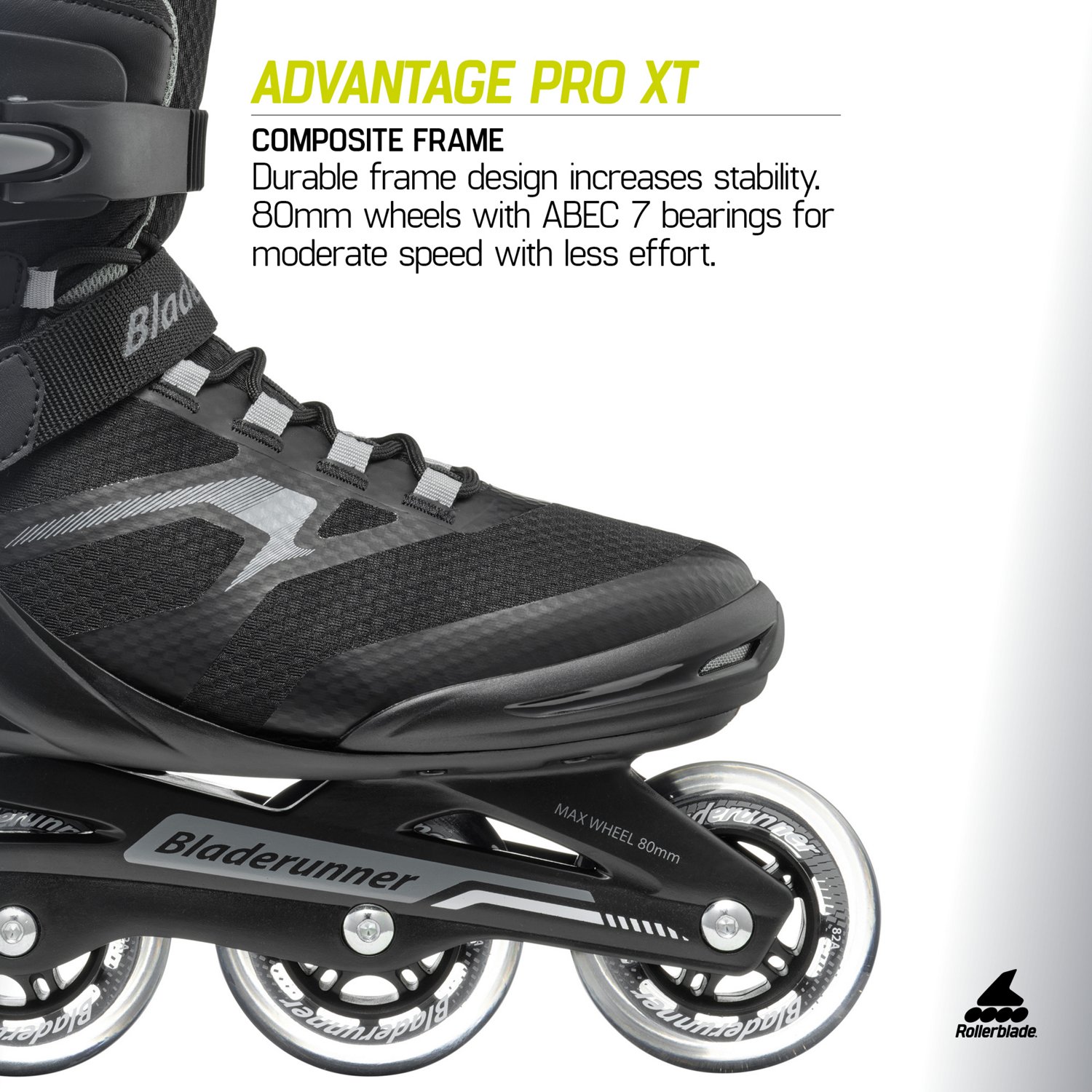 Rollerblade Men's Advantage Pro XT Fitness Inline Skates                                                                         - view number 8