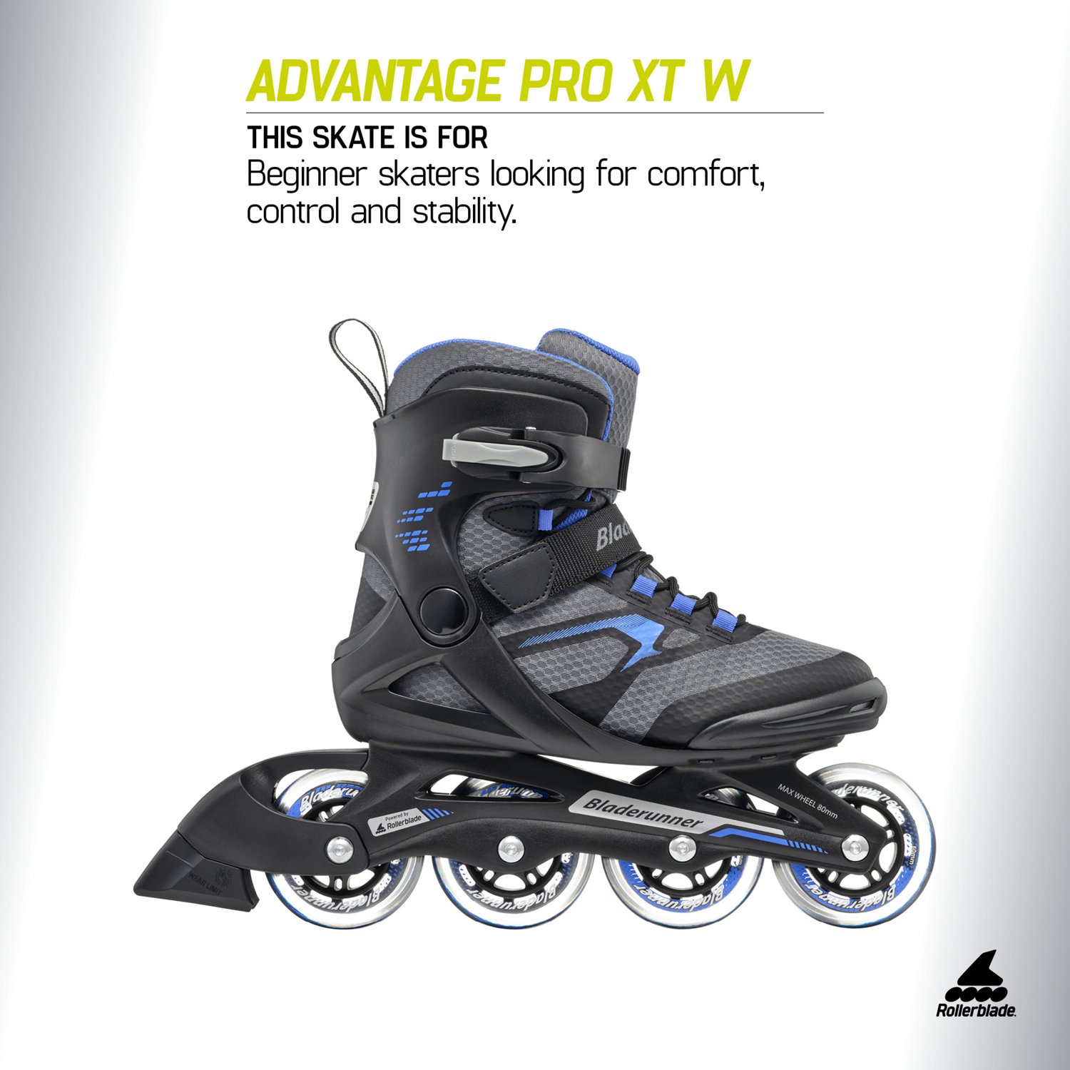 Rollerblade Women's Advantage Pro XT Fitness Inline Skates                                                                       - view number 5