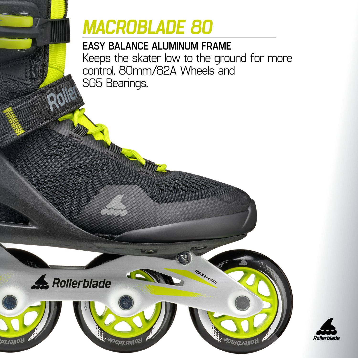 Rollerblade Men's Macroblade 80 Fitness Inline Skates - view number 8