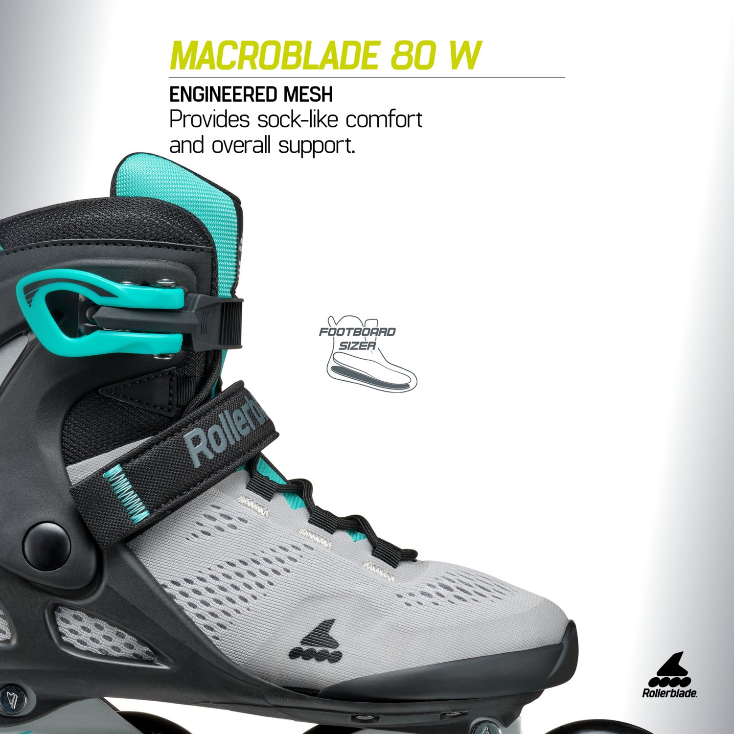 Rollerblade Women's Macroblade 80 Fitness Inline Skates                                                                          - view number 6