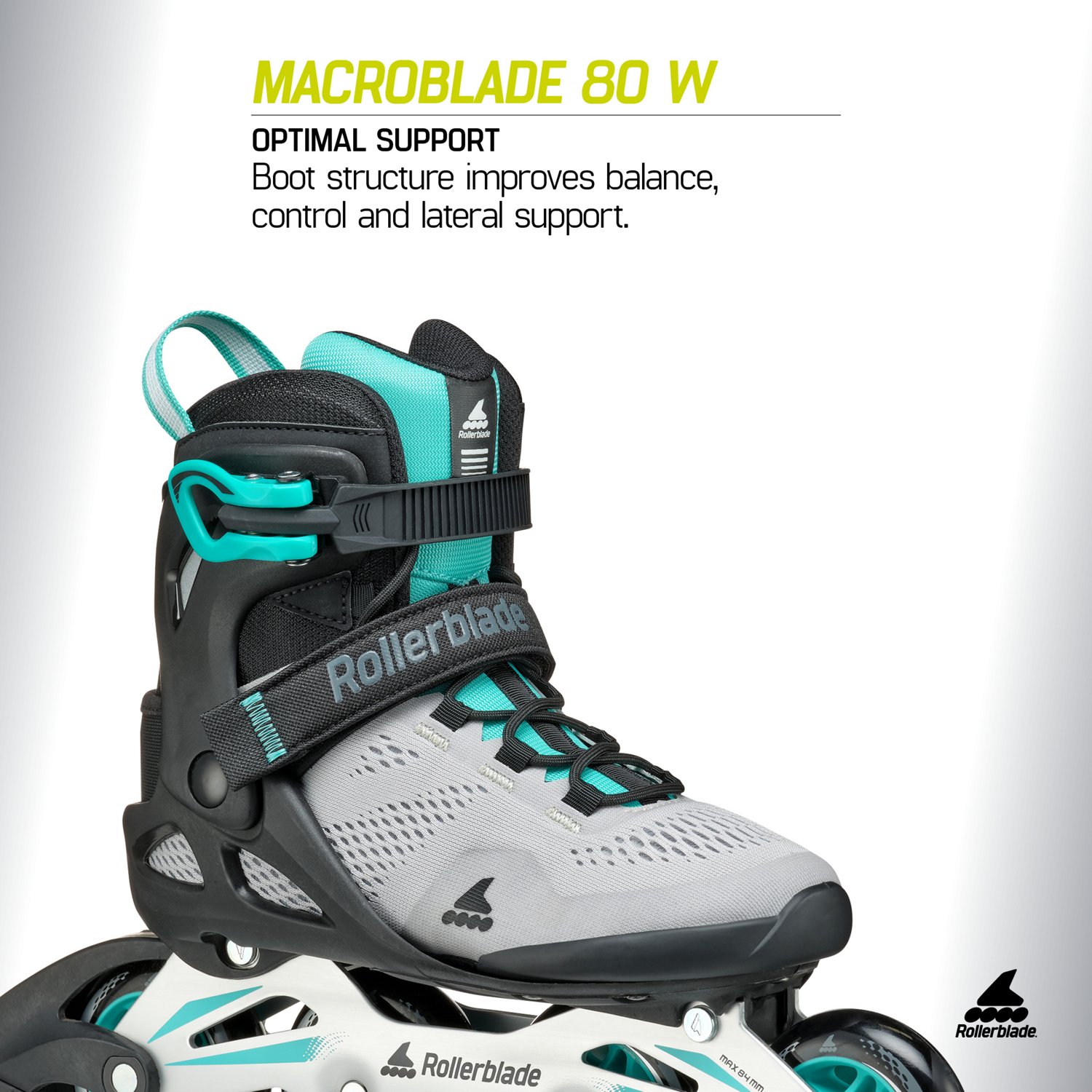 Rollerblade Women's Macroblade 80 Fitness Inline Skates                                                                          - view number 7