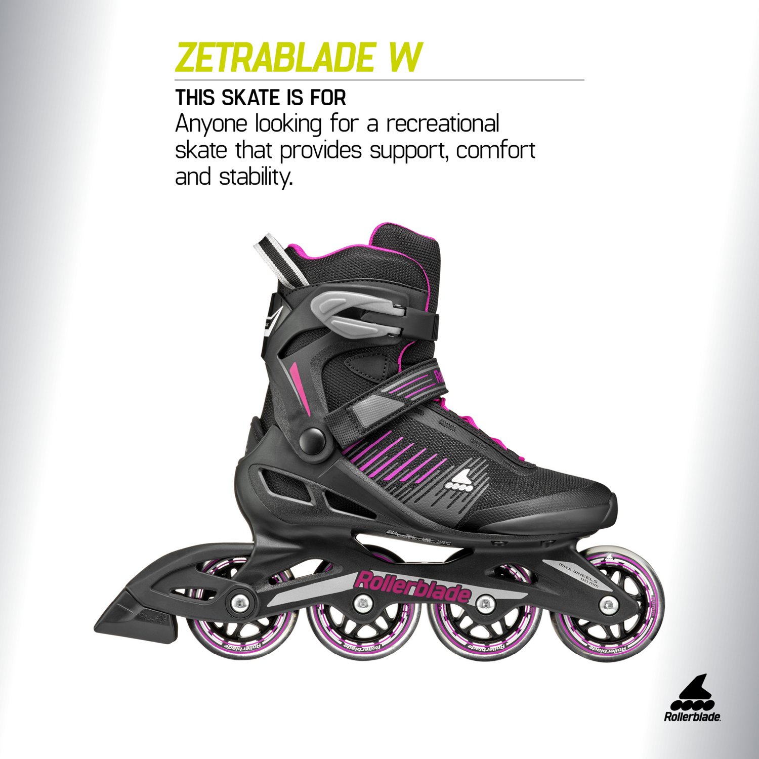 Rollerblade Women's Zetrablade Fitness Inline Skates                                                                             - view number 5