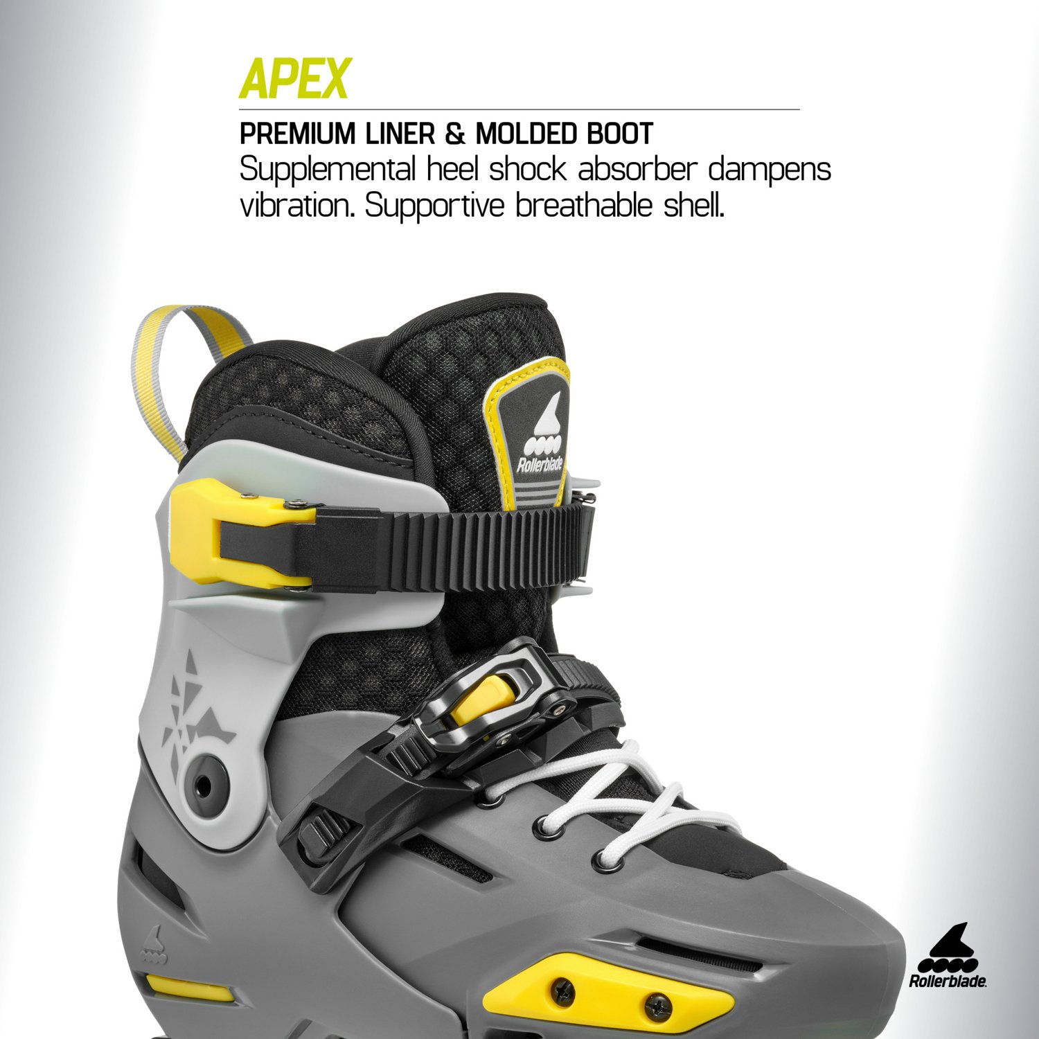 Rollerblade Youth Apex Adjustable Urban Performance Inline Skates                                                                - view number 6