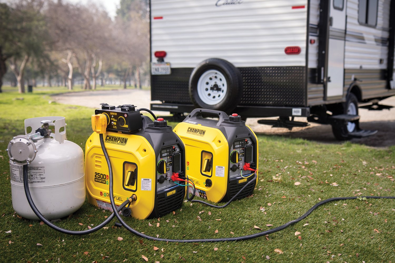 Champion Power Equipment 2,500W Dual Fuel Portable Inverter Generator - view number 7