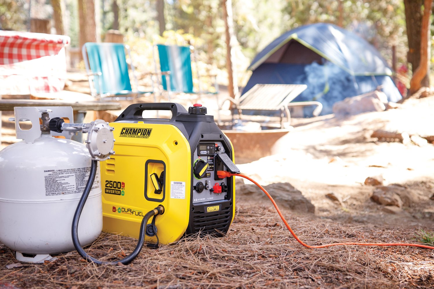 Champion Power Equipment 2,500W Dual Fuel Portable Inverter Generator - view number 8