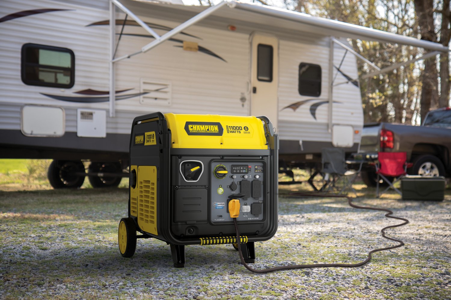 Champion Power Equipment 11,000W Wireless Remote Start Home Backup Inverter Generator                                            - view number 6
