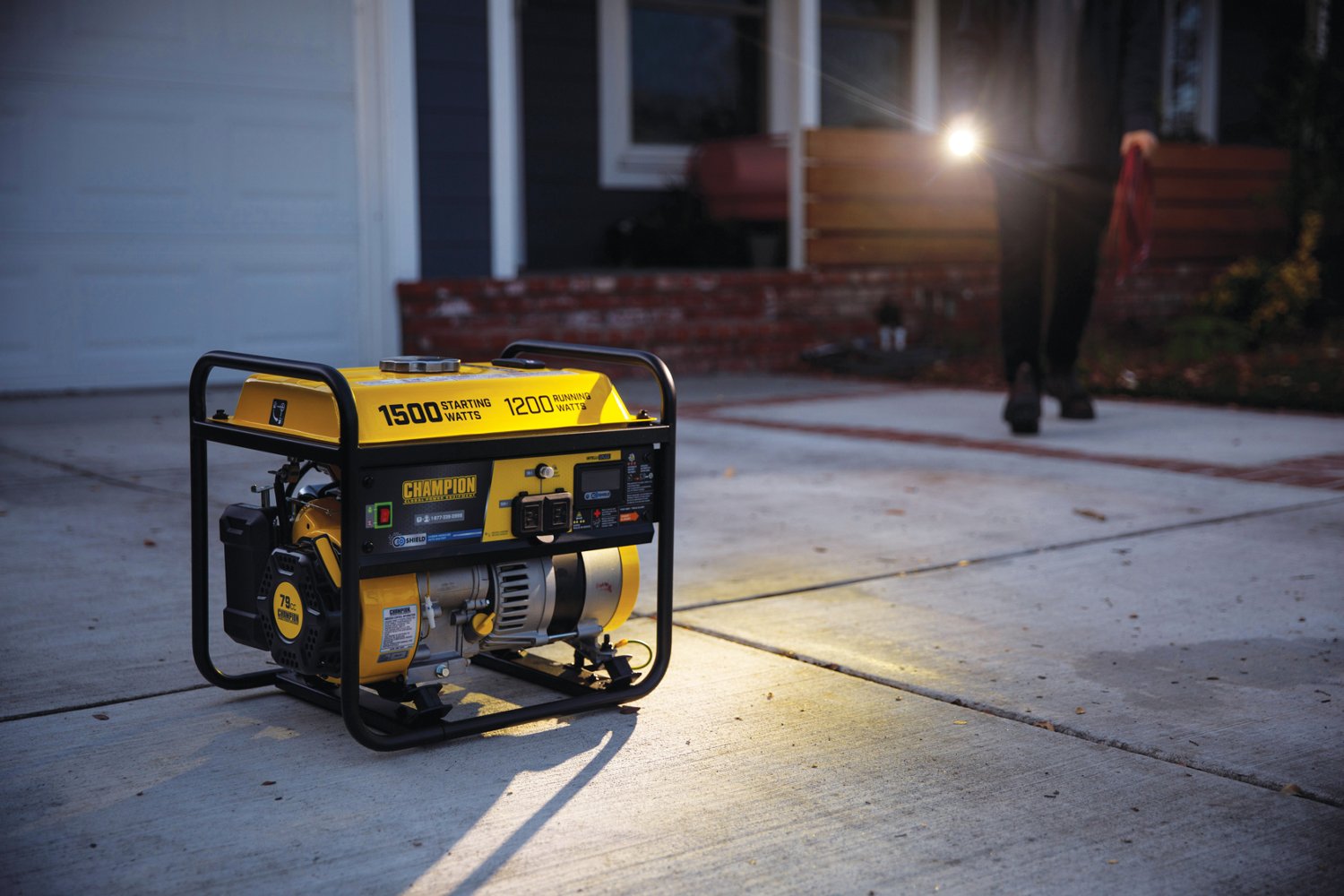 Champion Power Equipment 1,200W Portable Generator - view number 8